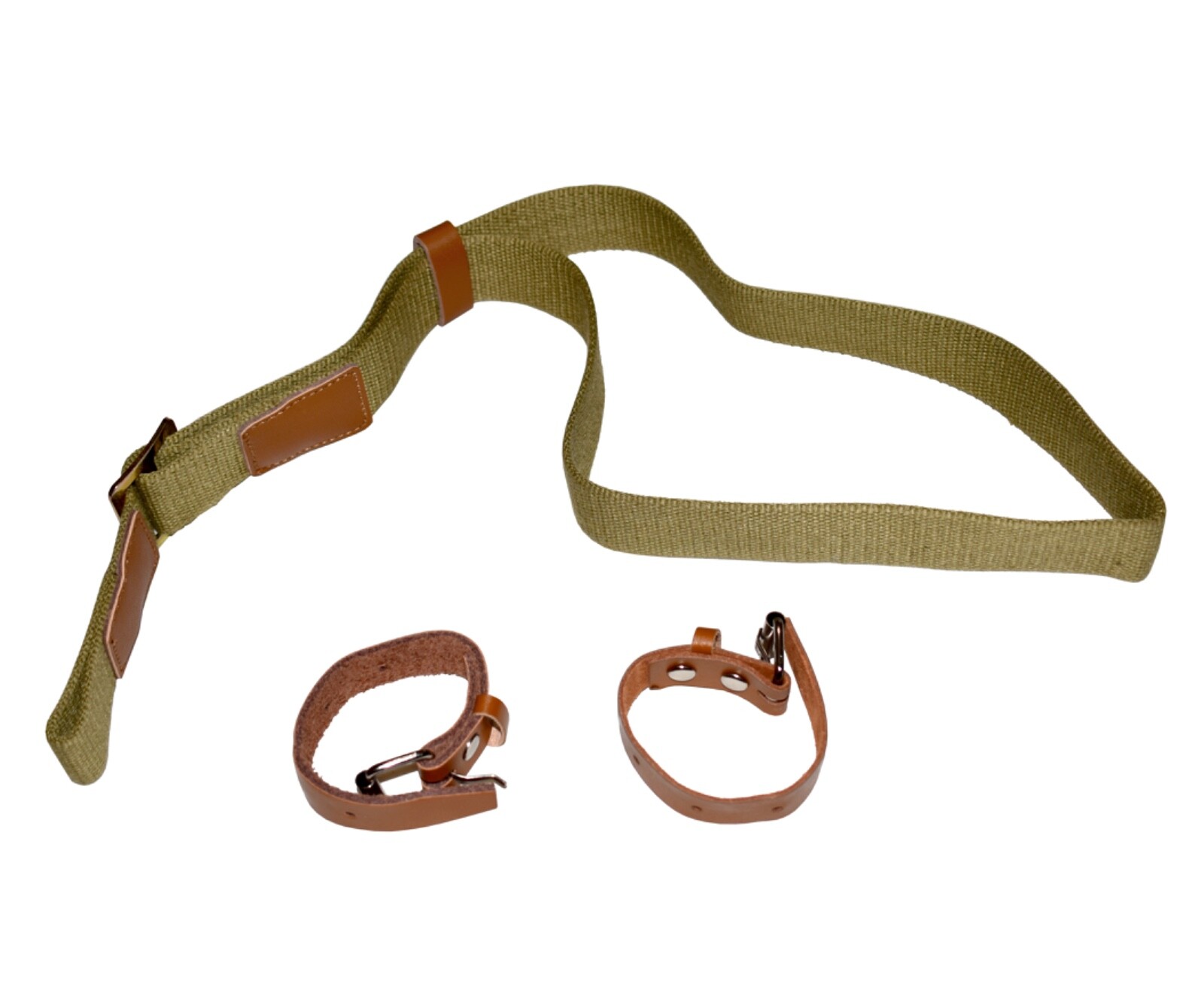 For Soviet Russian M38M44M91/30 Mosin Nagant Rifle Canvas Carry Sling Dark Khaki For Soviet Russian M38M44M91/30 Mosin Nagant Rifle Canvas Carry Sling Dark Khaki