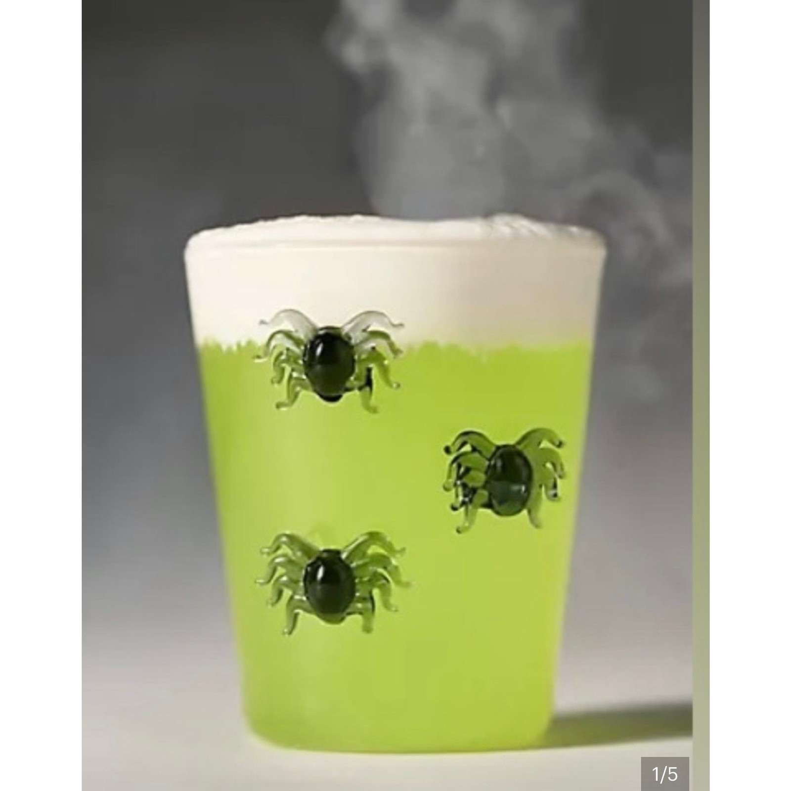 Anthropologie Spider Icon Handblown Glass