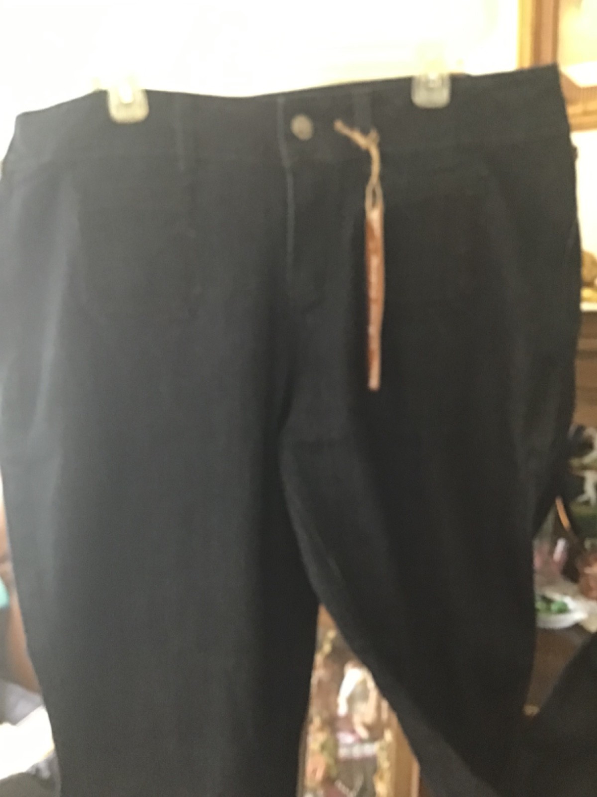 Jeans Colony Dark Wash Rhinestone Pockets Bootcut Size 24