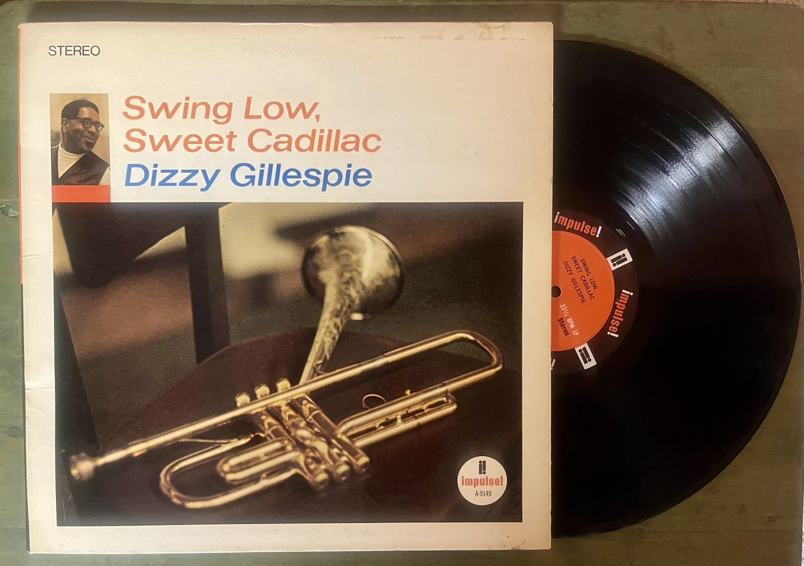 Dizzy Gillespie - Swing Low, Sweet Cadillac (LP, G+, 1967 OG, Gatefold) Dizzy Gillespie - Swing Low, Sweet Cadillac (LP, G+, 1967 OG, Gatefold)