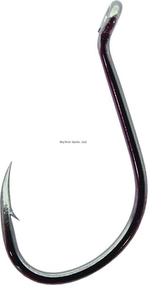 Owner SSW All Purpose Hook #3/0 Forged Shank Up Eye Black Chrome 27/Pk 5315-131