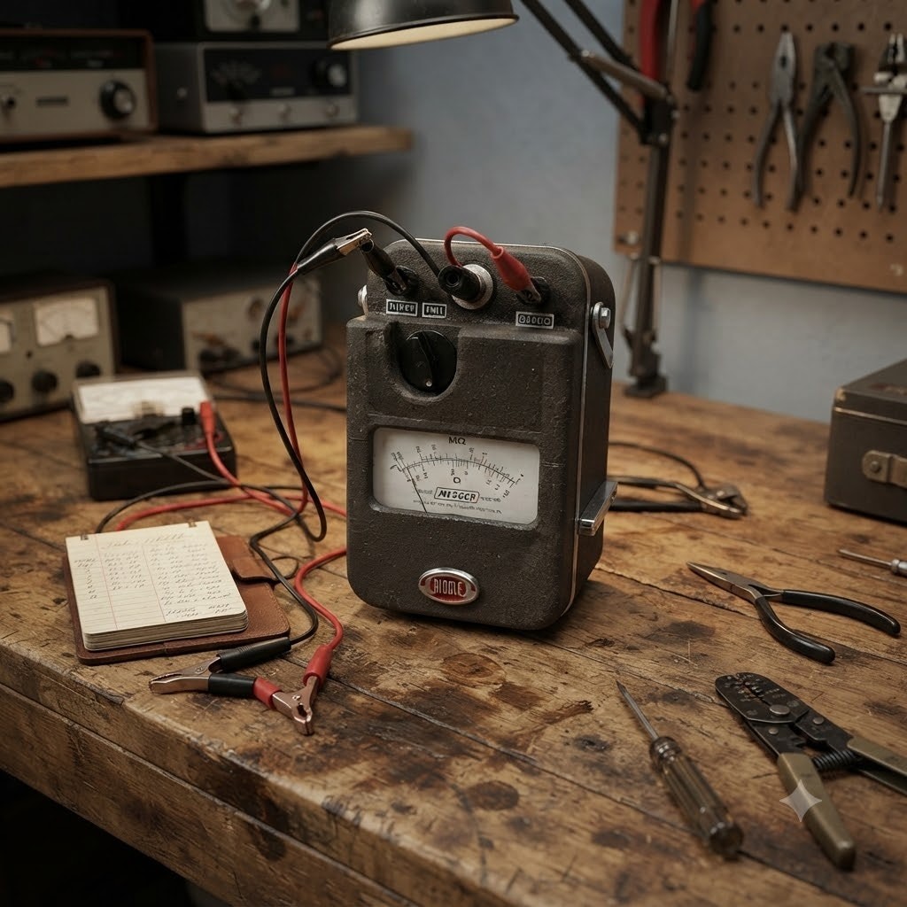 Vtg James G. Biddle Co. Major Megger Insulation Resistance Tester Meter Megohm