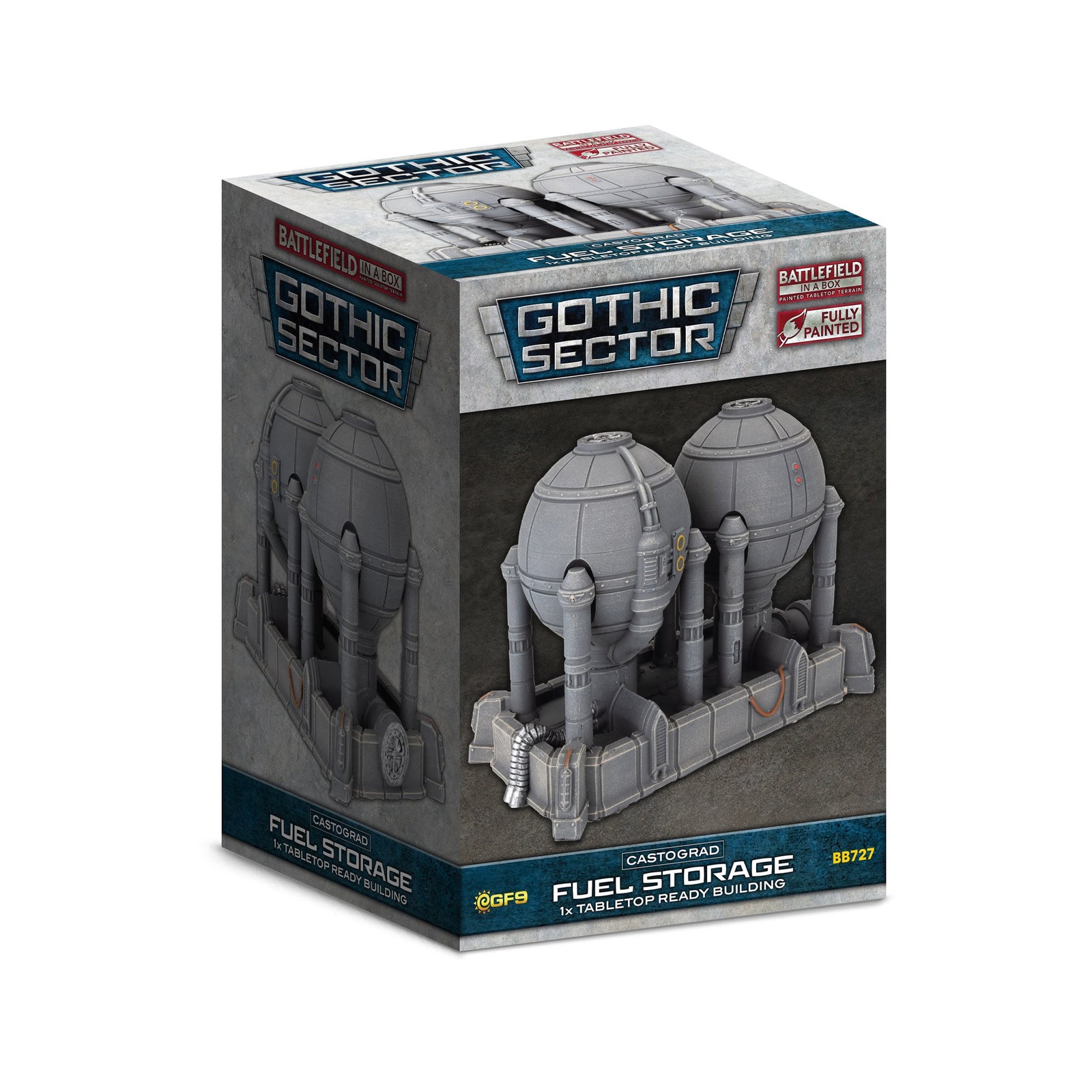 Gale Force Nine Battlefield In A Box: Gothic Sector Castograd Fuel Storage Gale Force Nine Battlefield In A Box: Gothic Sector Castograd Fuel Storage