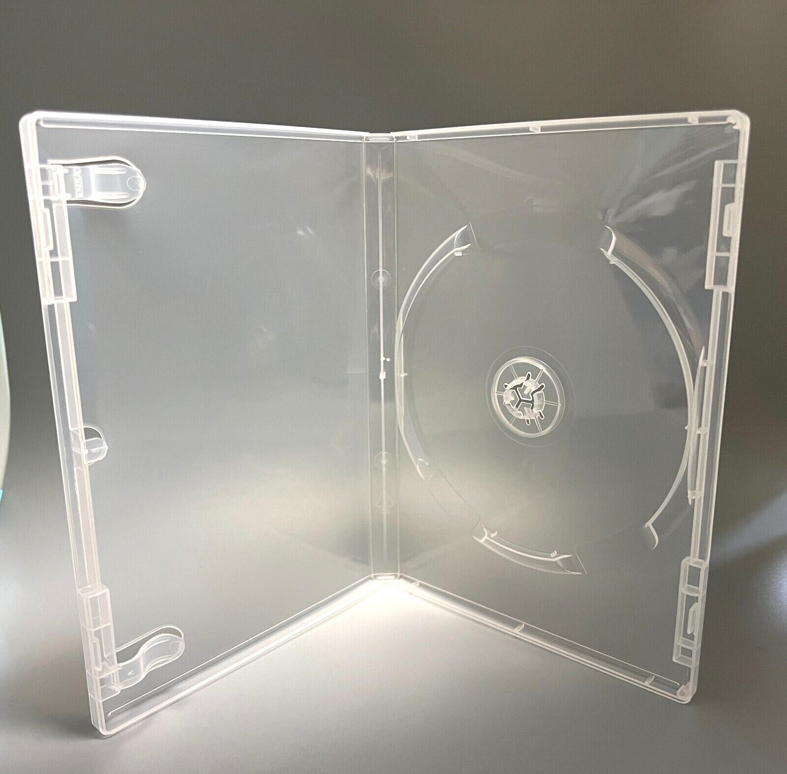 3 PCS 14MM NEW SINGLE SUPER CLEAR DVD CASES WITH SLEEVE, ITEM NO PSD23