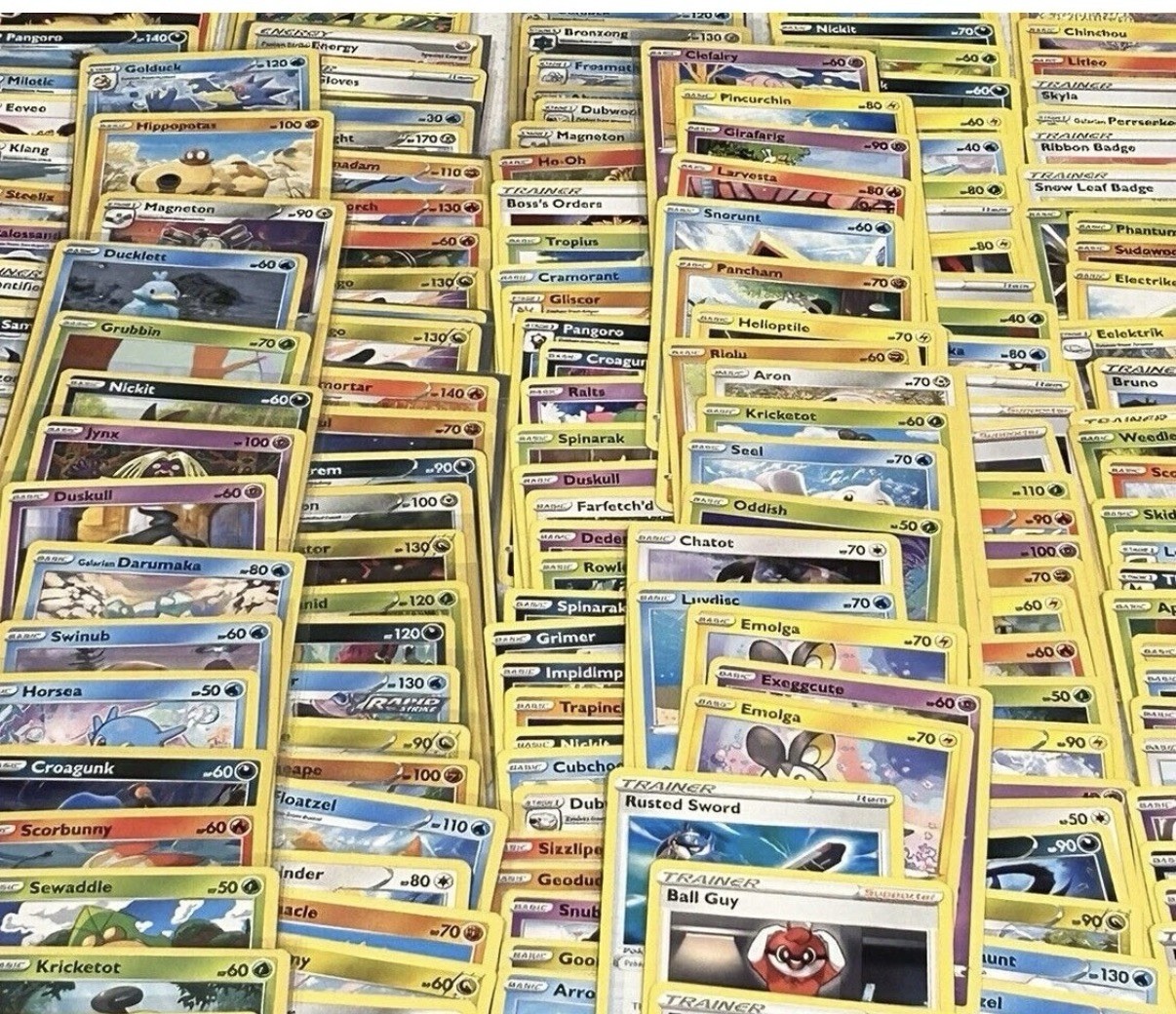 Pokemon Card Lot 100 Official TCG Cards Ultra Rare Included EX GX V MEGA + HOLOS