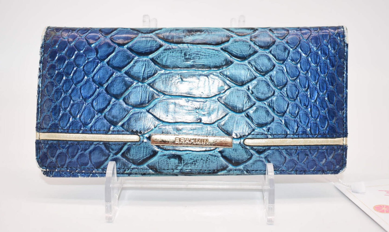 Brahmin Ady Wallet in Electric Blue Ateague