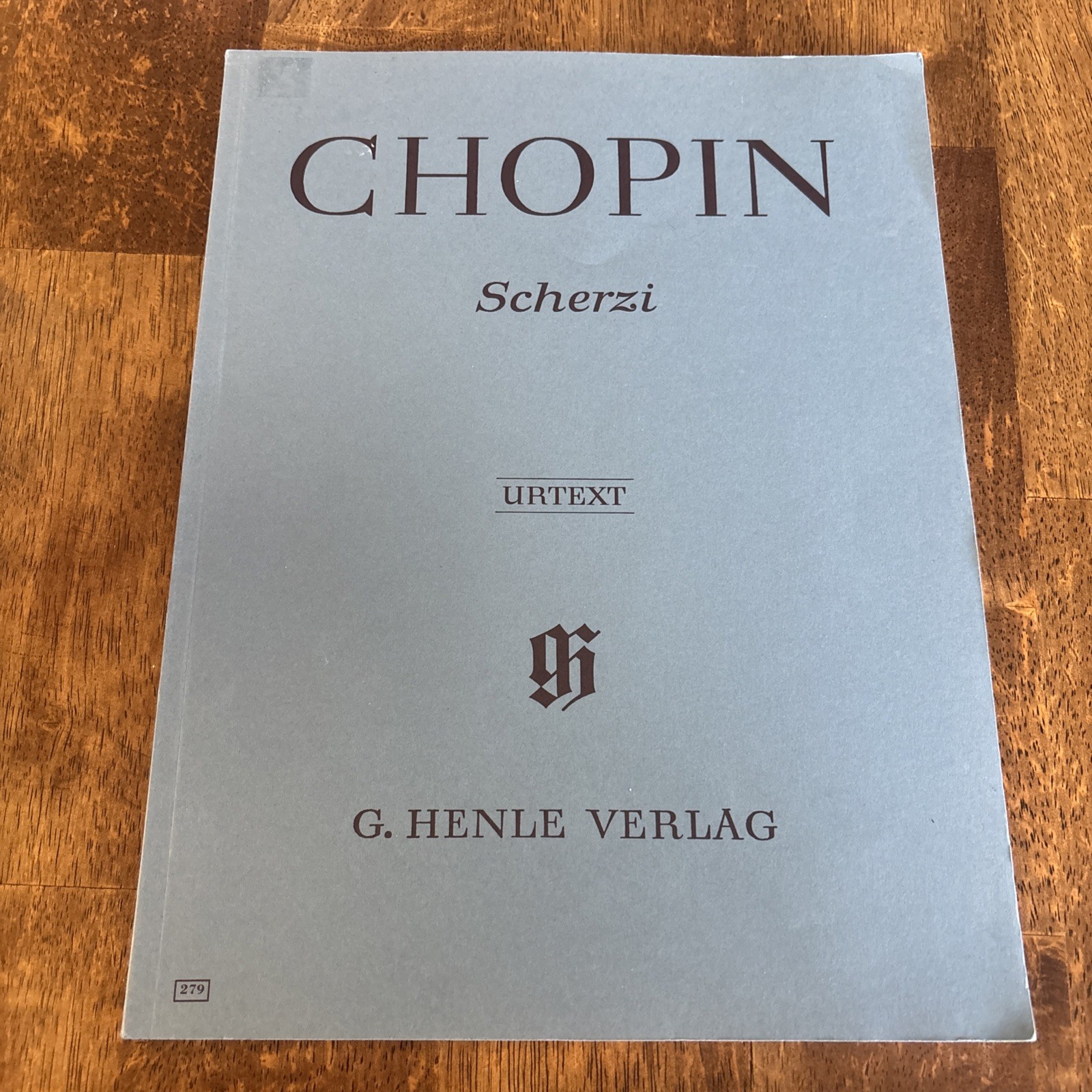 G. Henle Verlag Chopin Scherzi Urtext Sheet Music for Piano Classical NEAR MINT