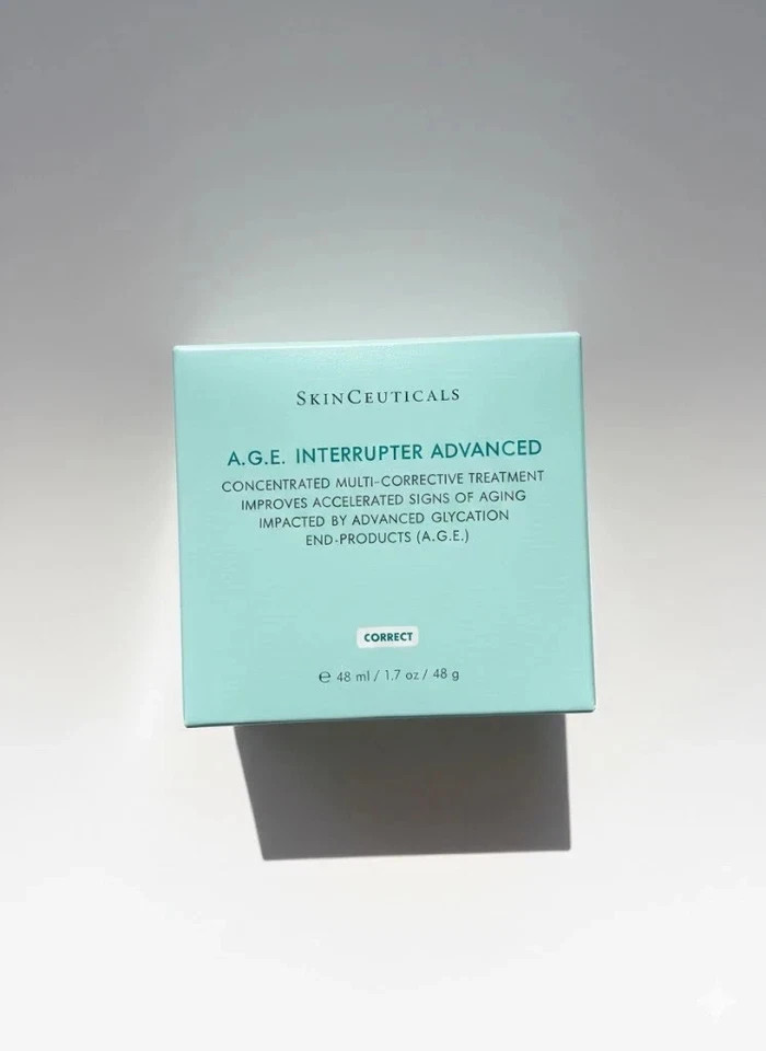SkinCeuticals A.G.E. Interrupter Advanced Face Cream 1.7 oz / 48 ml New Sealed