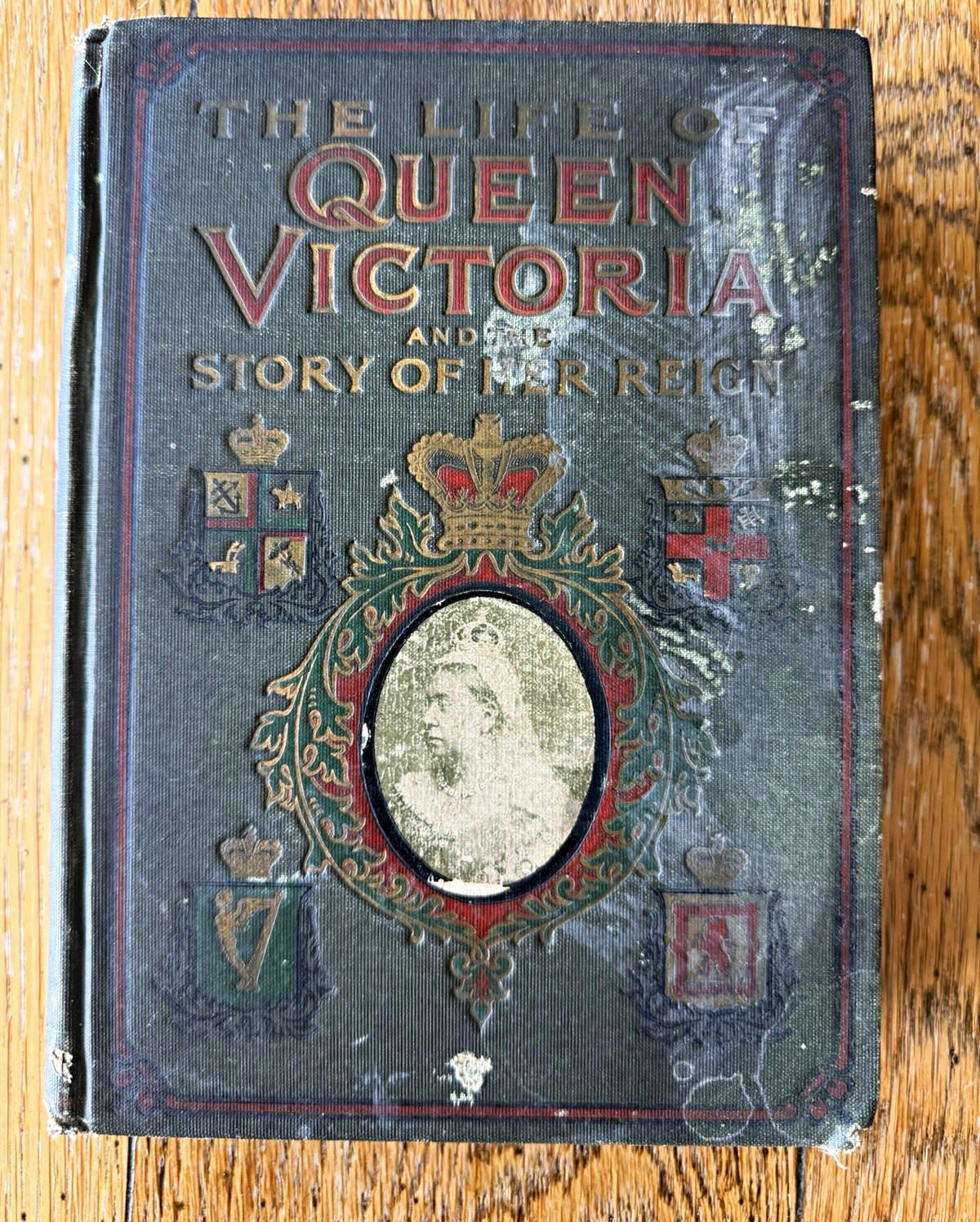 1901 Life of Queen Victoria & Story of Her Reign Charles Morris Antique Book