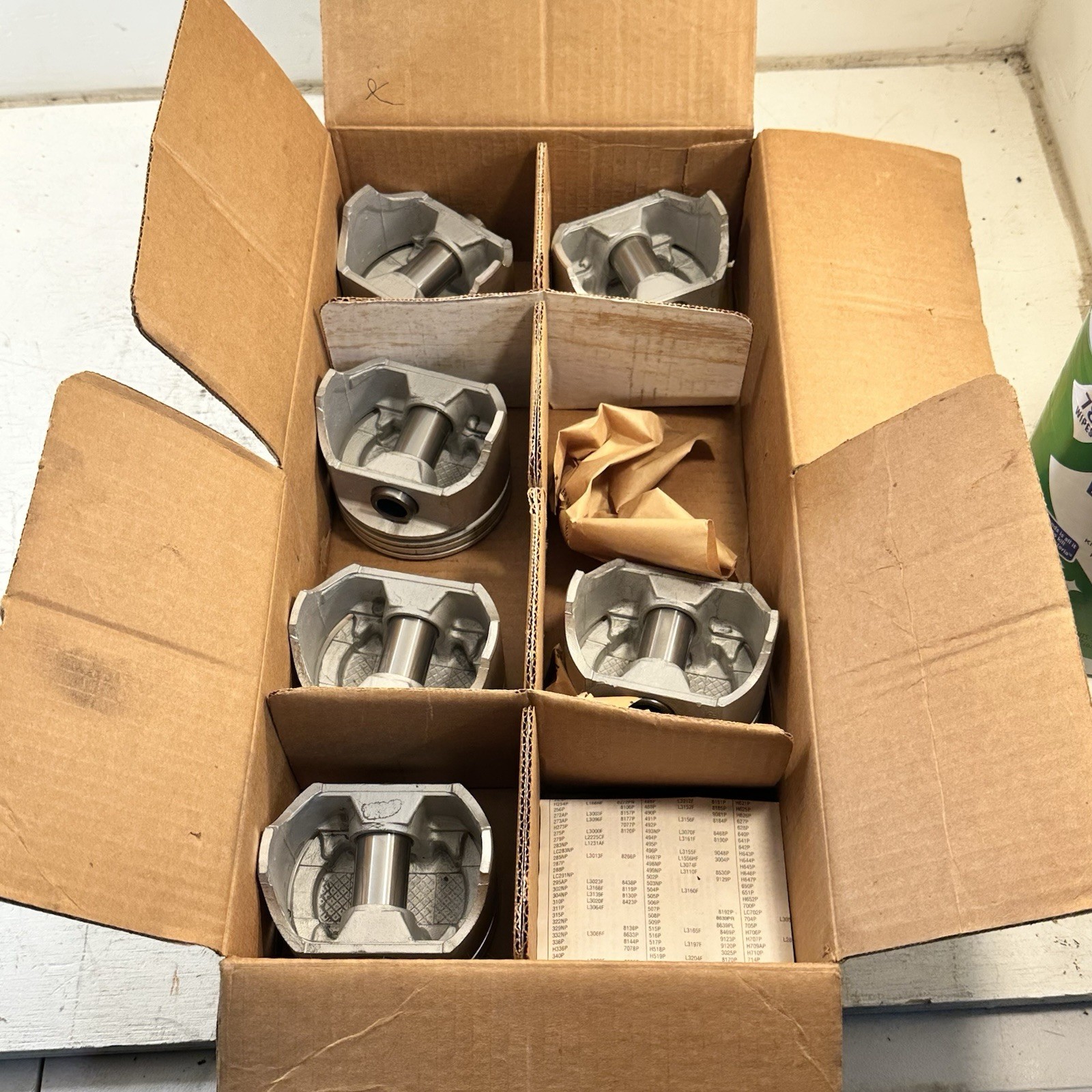 Lot Of 6 New Federal Mogul 454NP Engine Pistons Chevrolet GMC Olds Pontiac V8 Lot Of 6 New Federal Mogul 454NP Engine Pistons Chevrolet GMC Olds Pontiac V8