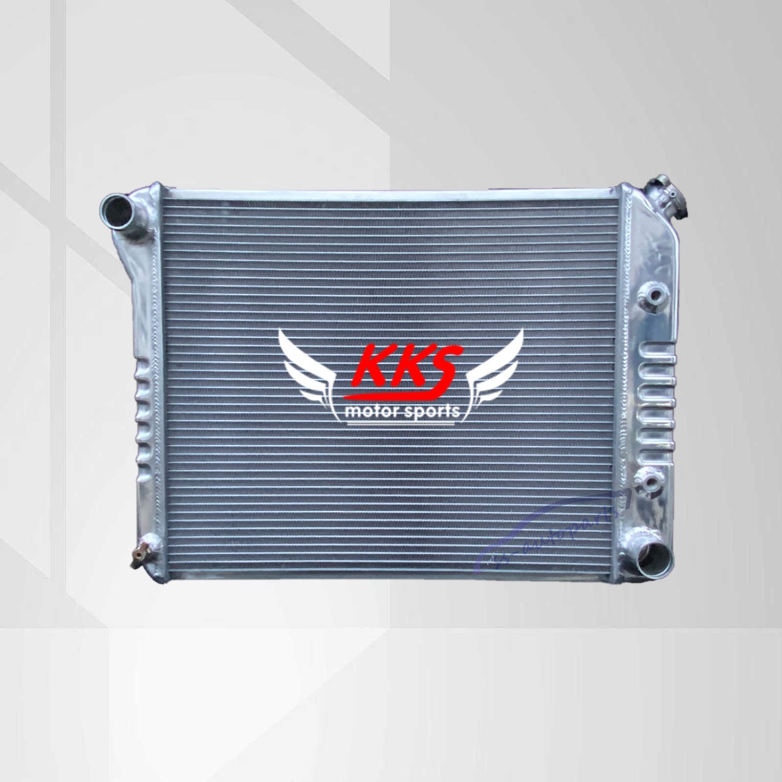 KKS 3Row Aluminum Radiator For 1968-1974 Chevy Nova Many GM Cars 21
