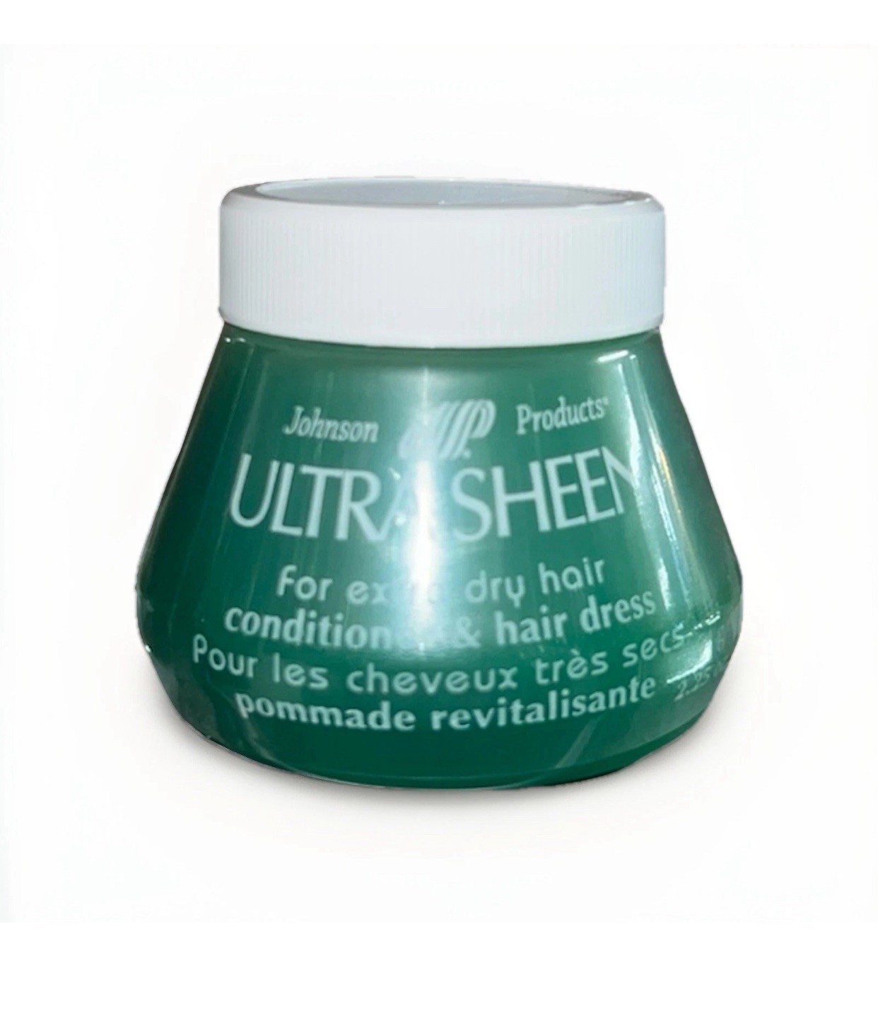 Ultra Sheen Green Hair Dress For Extra Dry Hair 2.25 Oz Travel Size Ultra Sheen Green Hair Dress For Extra Dry Hair 2.25 Oz Travel Size