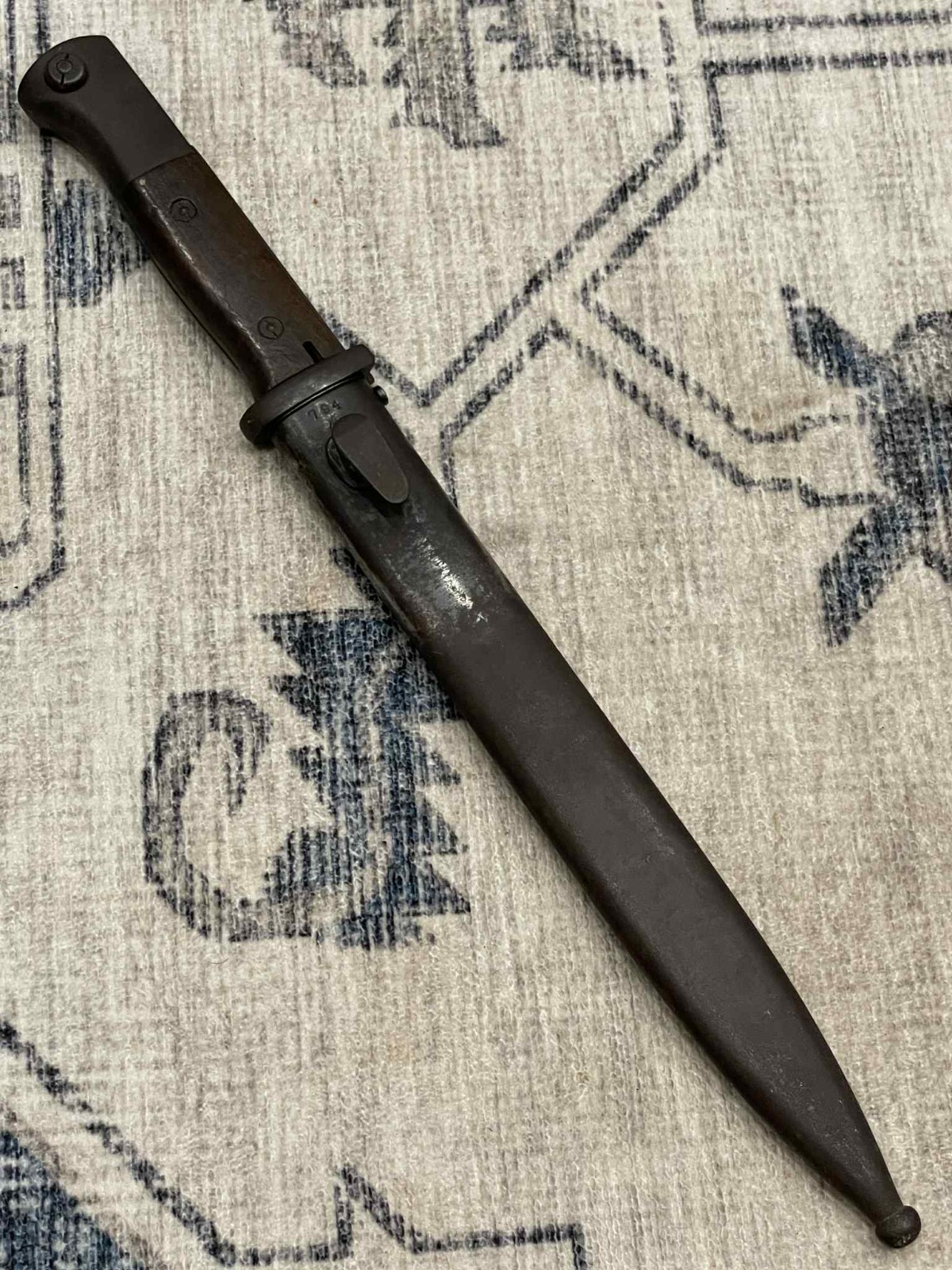 WW2 WWII Military German Army 1943 CVL K98 Mauser Bayonet MATCHING NUMBERS