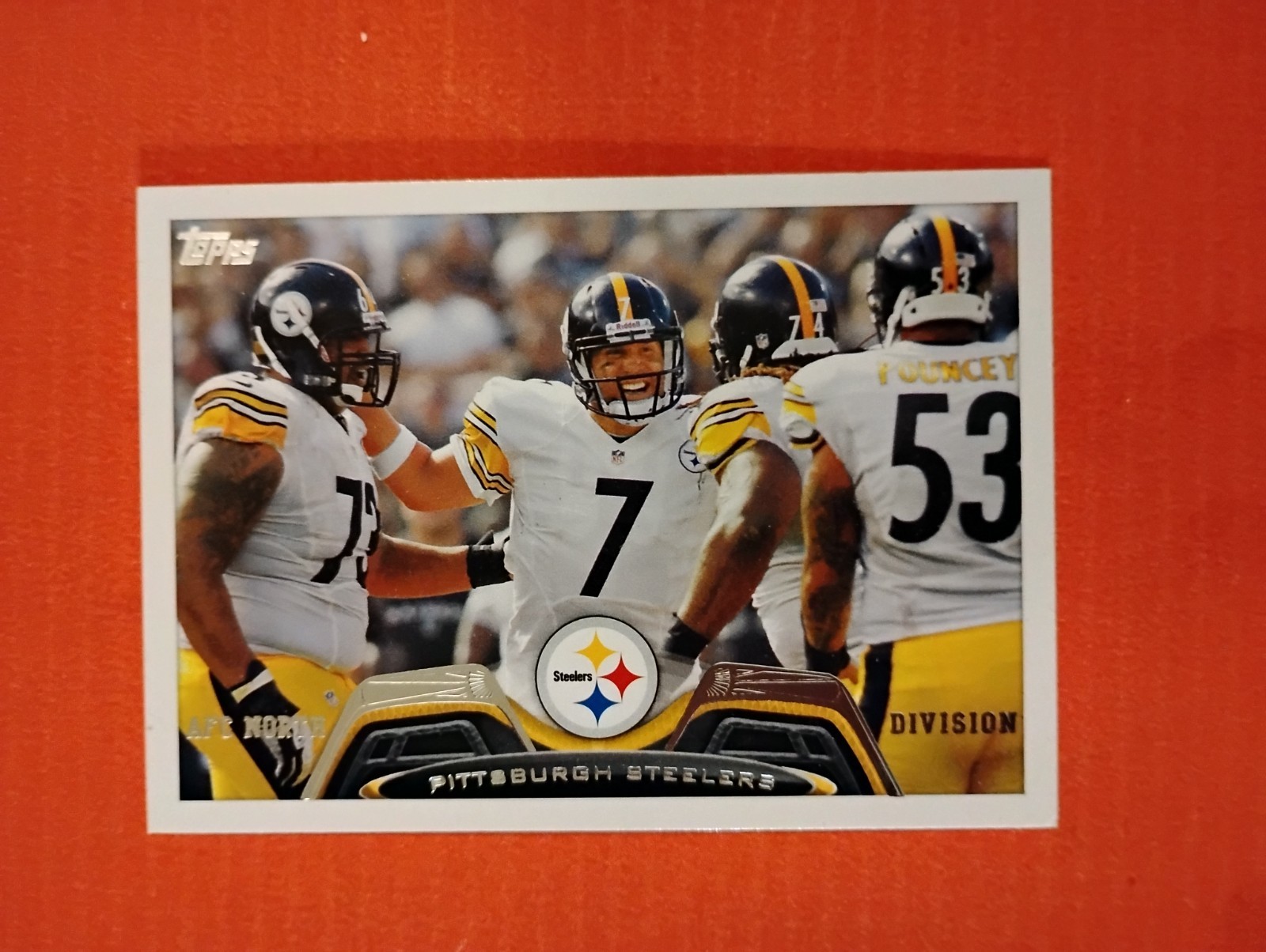 2013 Topps - Team Leaders Pittsburgh Steelers #105 2013 Topps - Team Leaders Pittsburgh Steelers #105