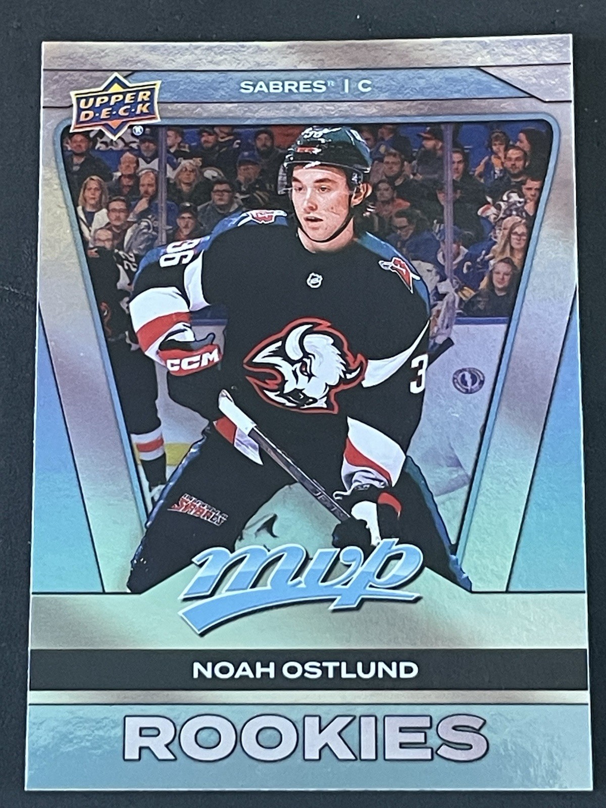25-26 Upper Deck Mvp Cdd Silver - Extended Rookies Noah Ostlund (RC) #254 25-26 Upper Deck Mvp Cdd Silver - Extended Rookies Noah Ostlund (RC) #254