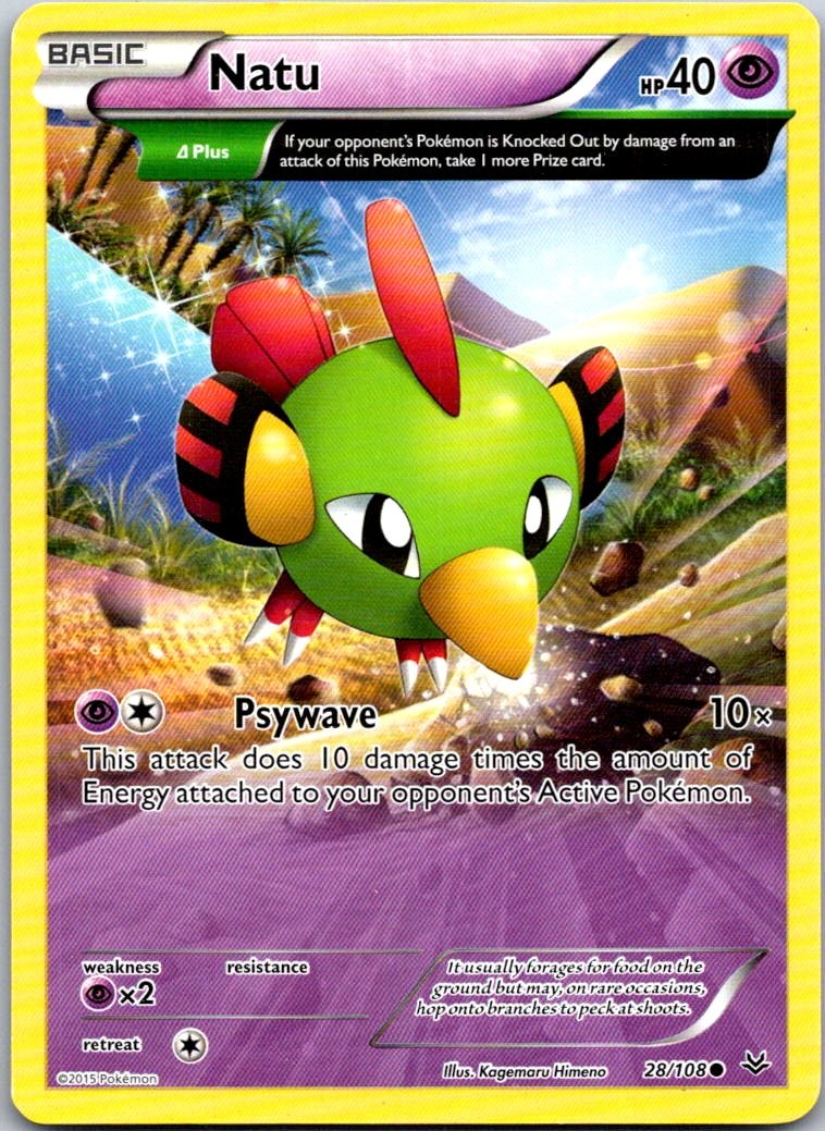 Natu (28 Delta) Common XY - Roaring Skies 28/108 LP