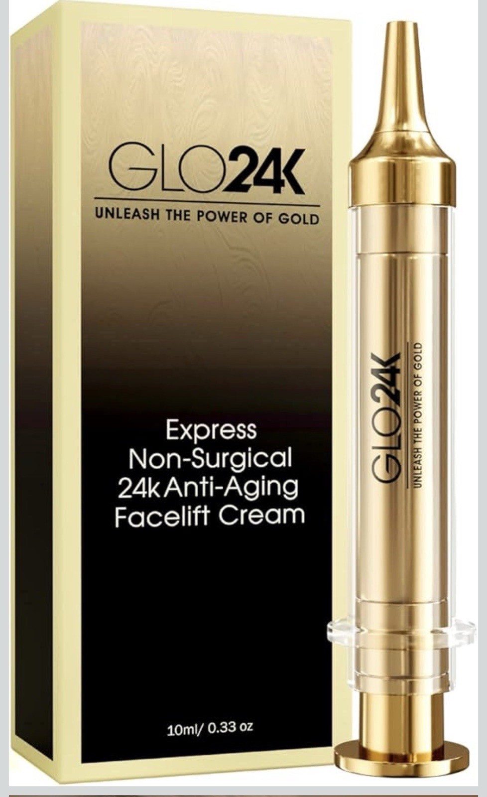 2 GLO 24k Face Lift Cream  Face & Eyes & Neck . Non surgical Lift. Special Price