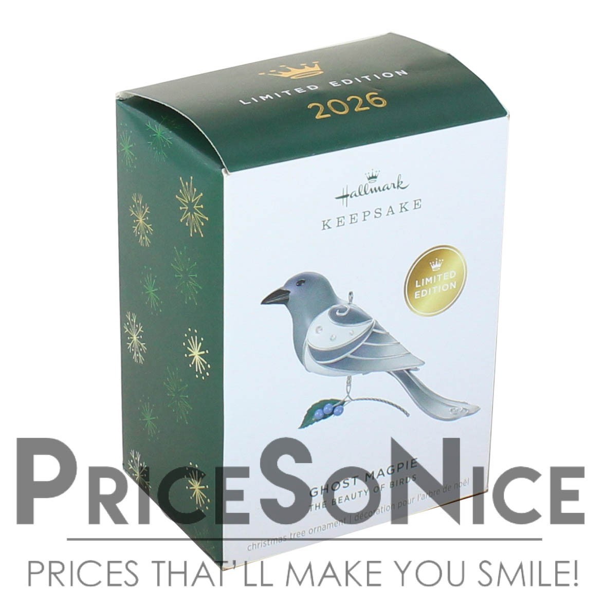 Hallmark Keepsake 2026 The Beauty of Birds Ghost Magpie LIMITED EDITION Ornament Hallmark Keepsake 2026 The Beauty of Birds Ghost Magpie LIMITED EDITION Ornament