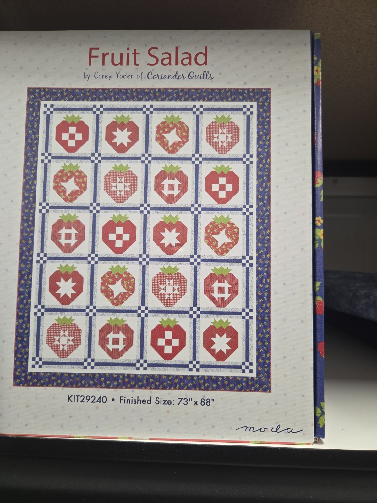 Fruit Salad Quilt Kit 73 X88 Coriander Quilts Fruit Salad Quilt Kit 73 X88 Coriander Quilts