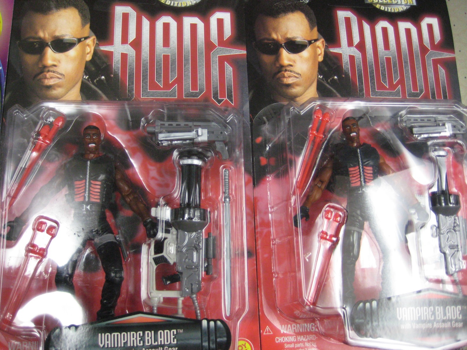 1997 Wesley Snipes BLADE Action Figure(4). NEW. UNOPENED Excellent condition