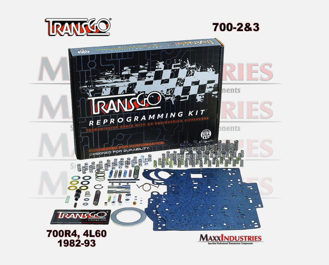 TransGo 700R4-2&3 Reprogramming Kit High Performance Valve Body Shift Kit 1982+