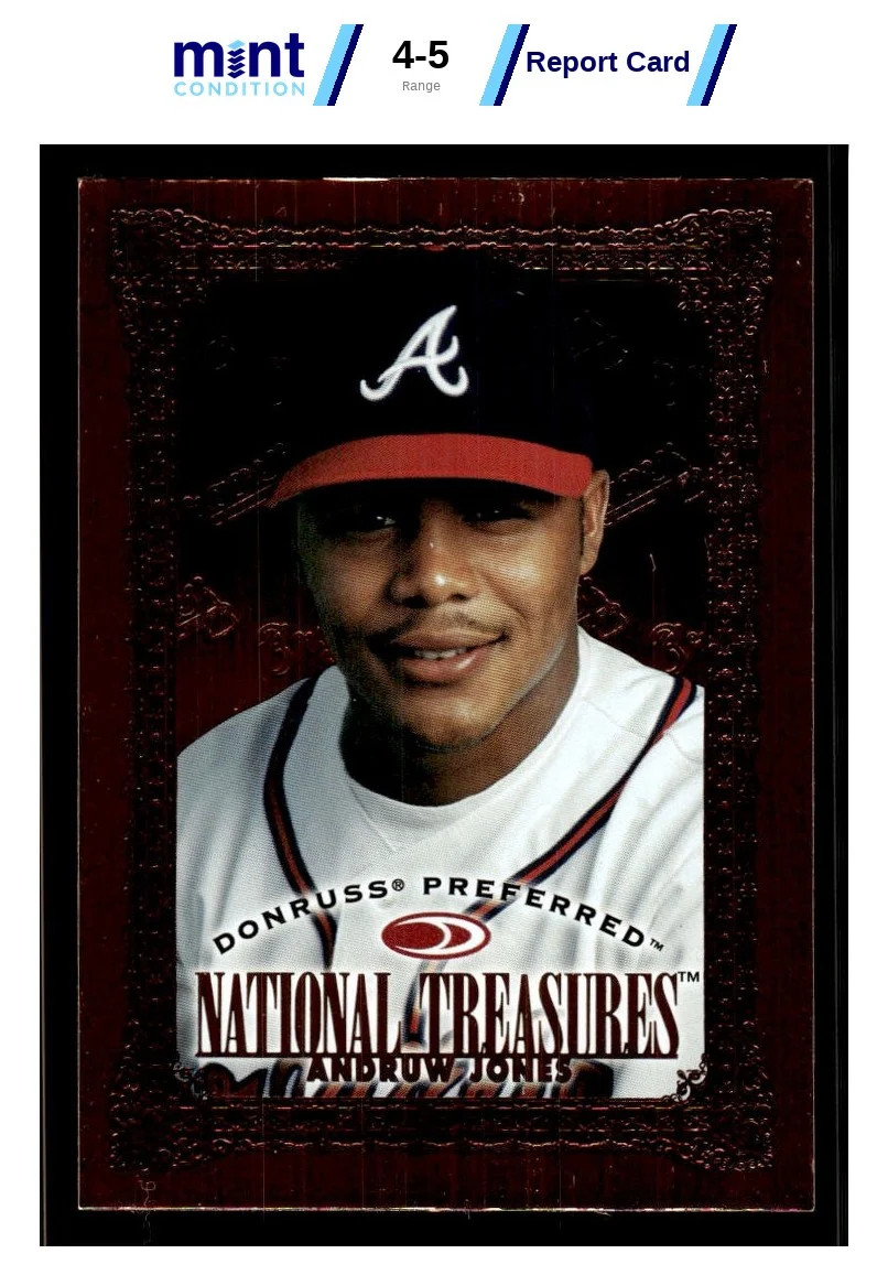 1997 DONRUSS PREFERRED ANDRUW JONES 179 EX MCG 5 BASEBALL ATLANTA BRAVES