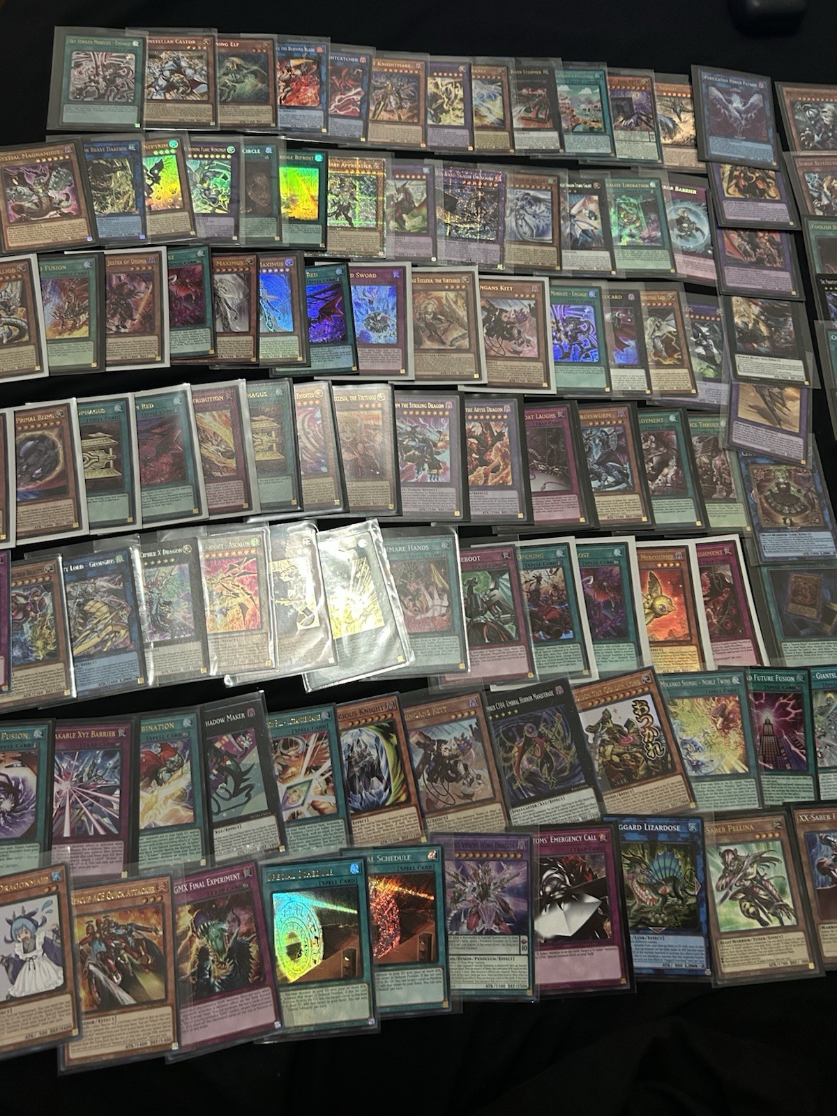 Massive yugioh cards lot all rarities many sets ultra secret qcr 120+ cards