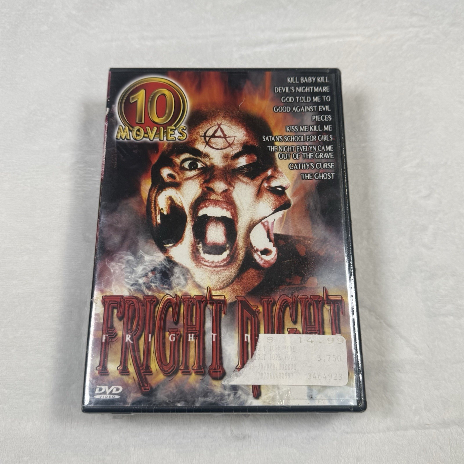 Fright Night 10 Movie Horror DVD 5-Disc Set 2002 NEW SEALED BCI 0787364400997