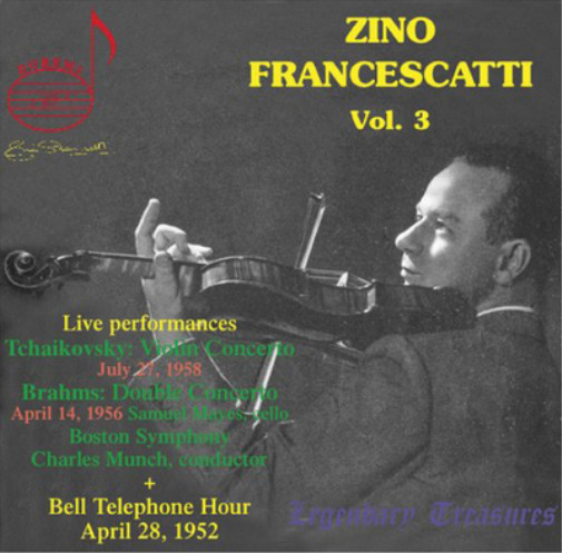 Zino Francescatti Zino Francescatti - Volume 3 (CD) Album (UK IMPORT)