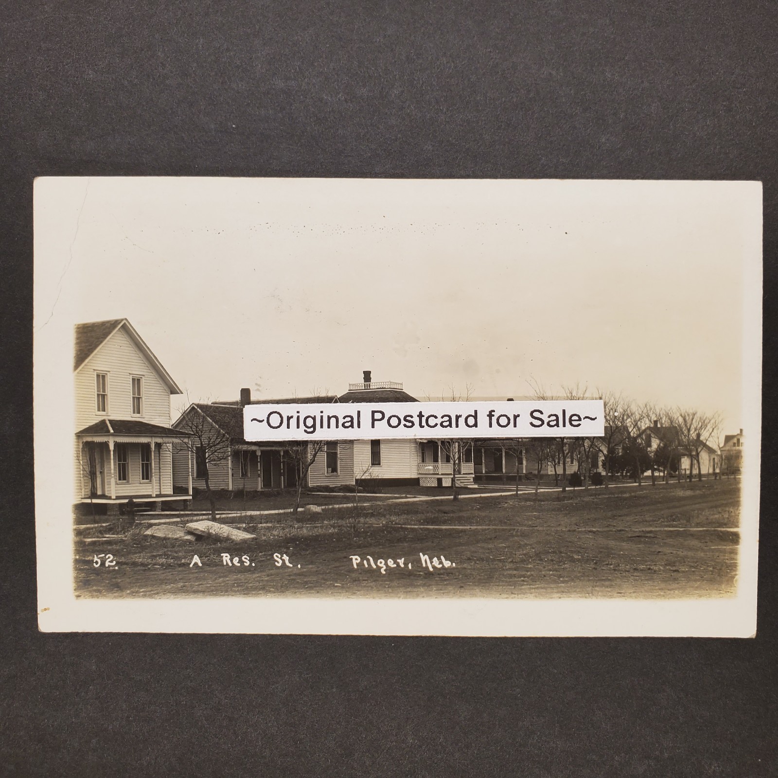 RPPC Postcard from 1912 Pilger Nebraska Stanton County sent to Norfolk NE