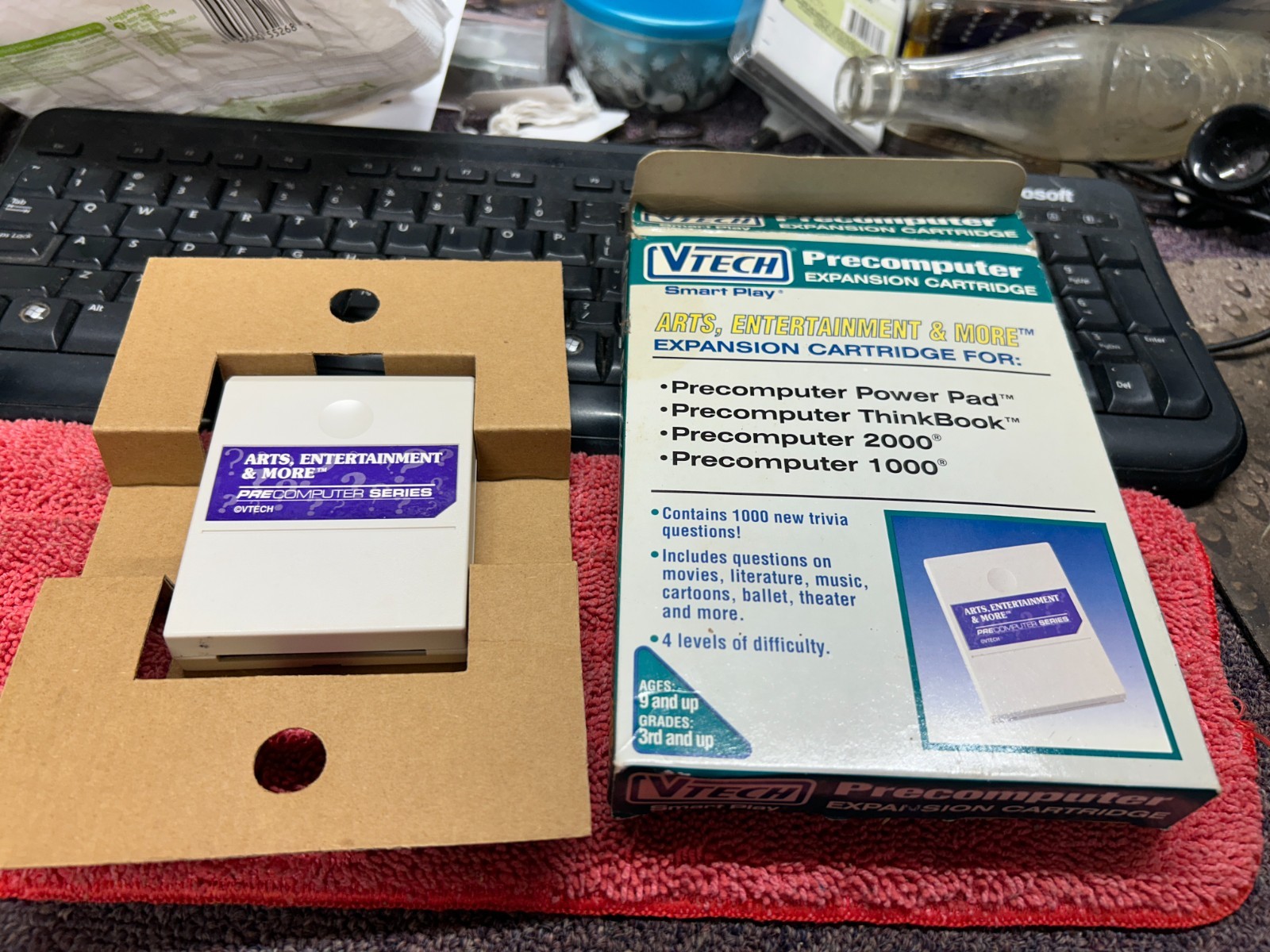VTech Pre Computer Series Arts, Entertainment & More Cartridge with orig box VTech Pre Computer Series Arts, Entertainment & More Cartridge with orig box