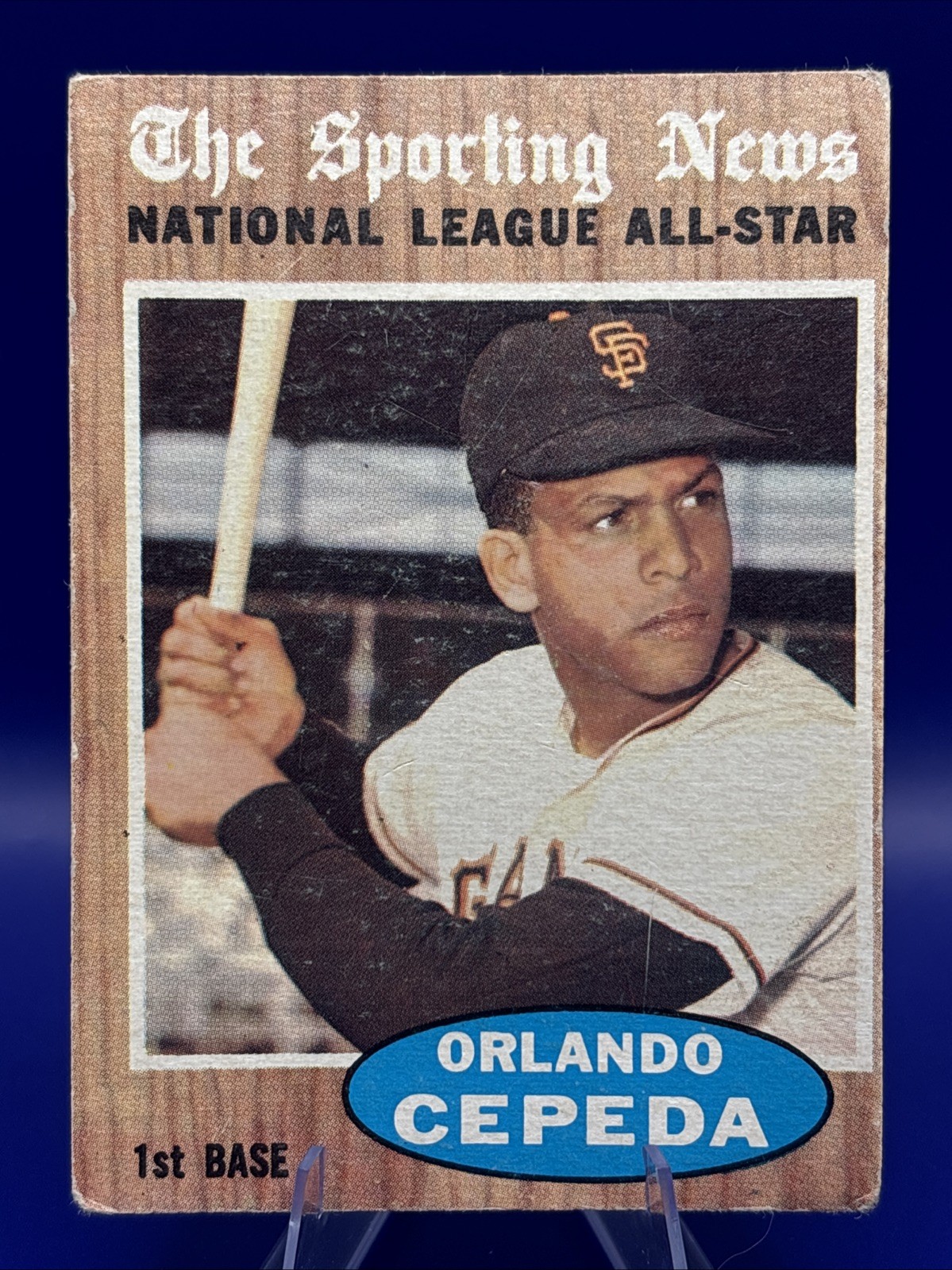 1962 Topps - All-Star Orlando Cepeda #390 All-Star