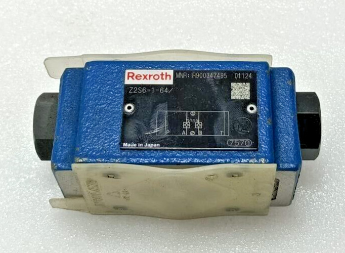 REXROTH R900347495 Z2S6-1-64/ CHECK VALVE SANDWICH PLATE NEW FAST SHIPPING