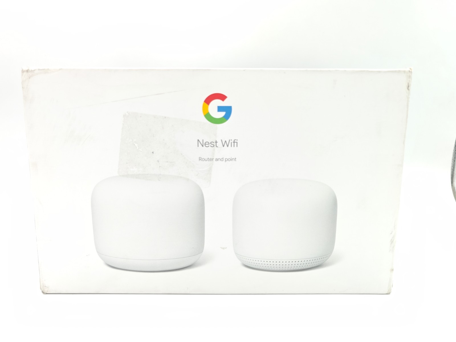 Google Nest Wifi Router and Point GA00822-US - Snow
