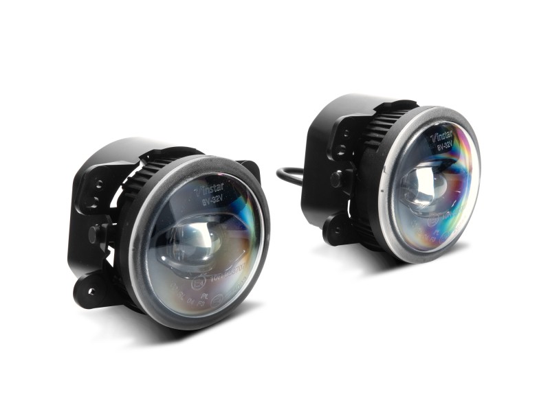 Raxiom Axial Series LED Fog Lights Fits 10-22 Jeep Wrangler JK/JL