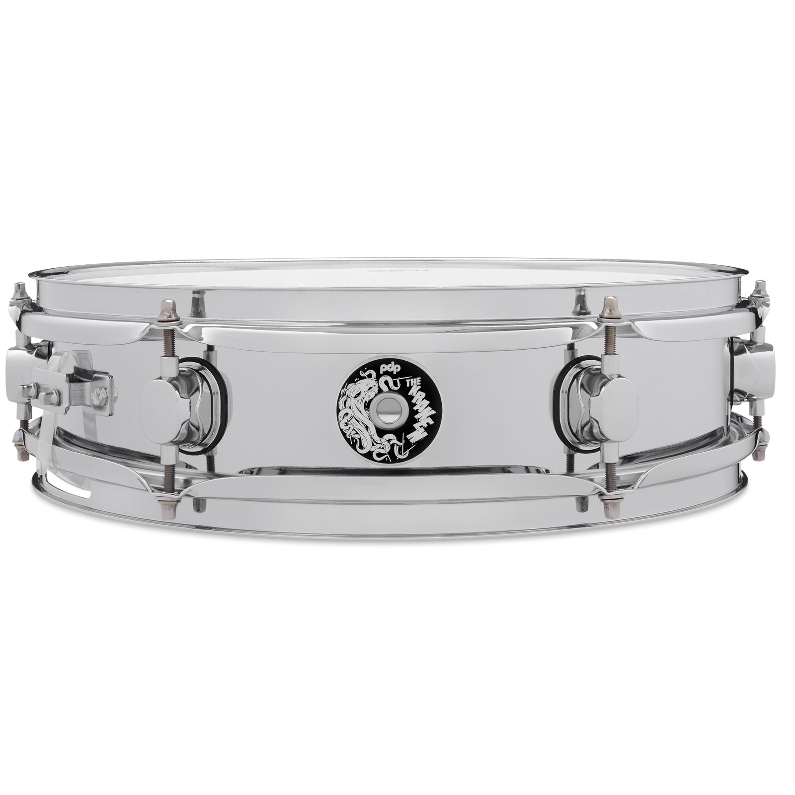 Pacific Drum Co. Kraken Piccolo Snare Drum 3.5x13 Inch, Chrome Pacific Drum Co. Kraken Piccolo Snare Drum 3.5x13 Inch, Chrome
