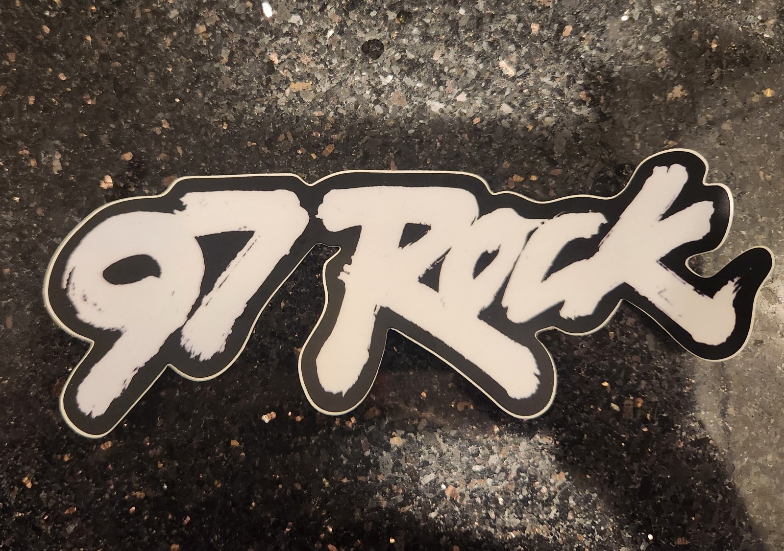 Vintage 97 Rock Bumper Sticker Reprints. 97Rock Houston Radio 80's 101klol Vintage 97 Rock Bumper Sticker Reprints. 97Rock Houston Radio 80's 101klol