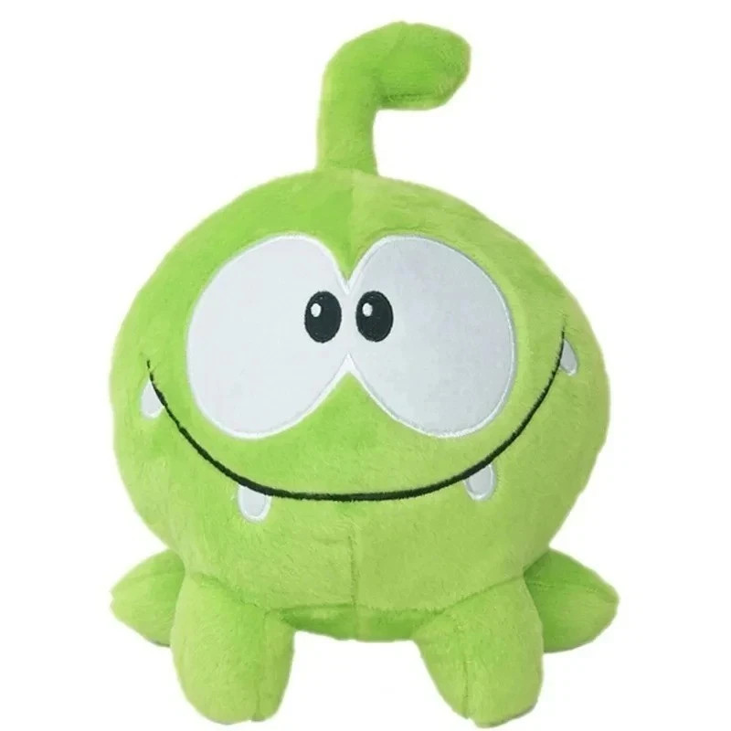 20cm Kawaii Om Nom Frog Plush Toy Cut the Rope Soft Rubber Figure Classic Game