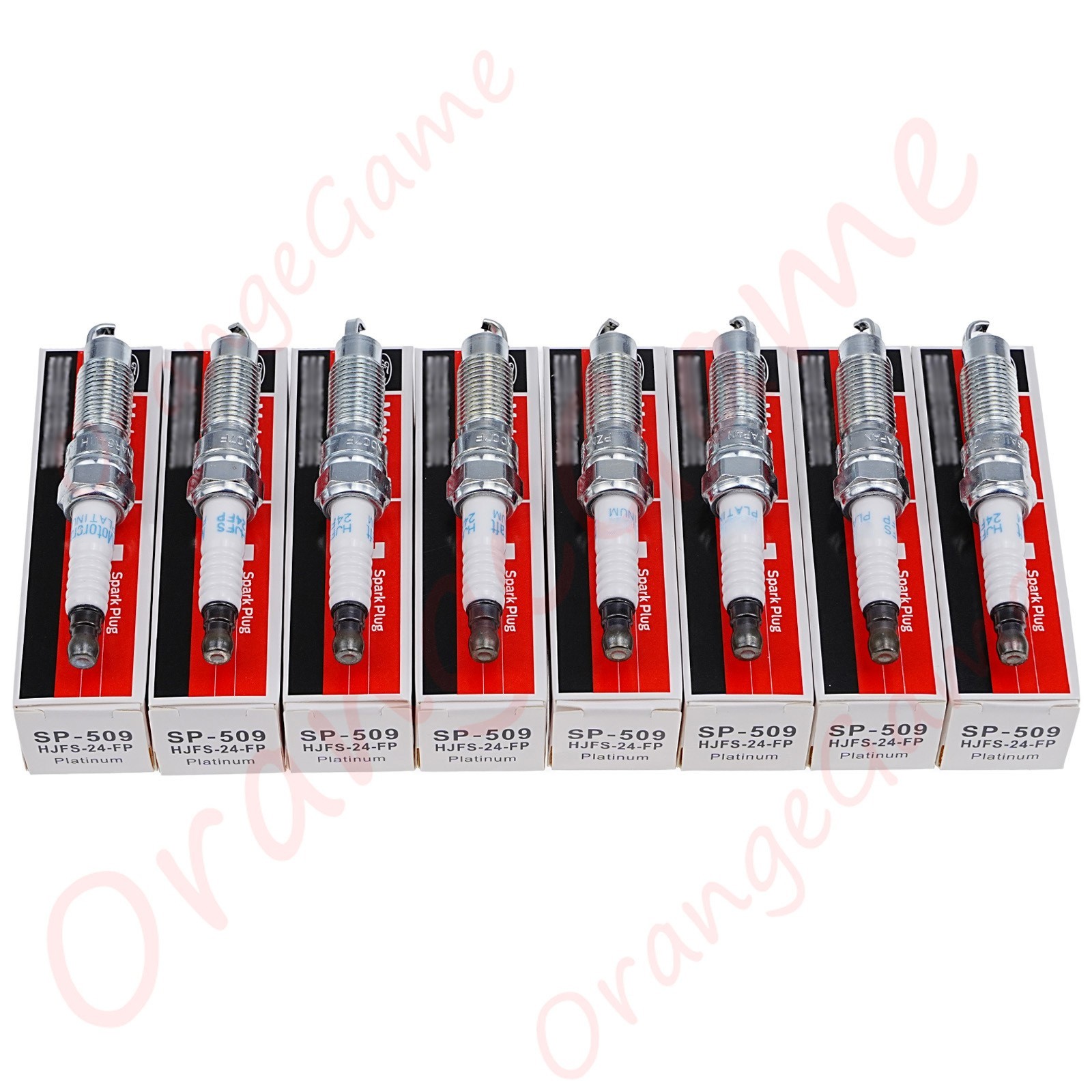 8Pcs PLATINUM Spark Plugs SP-509 HJFS-24FP For Ford MOTORCRAFT Super Duty