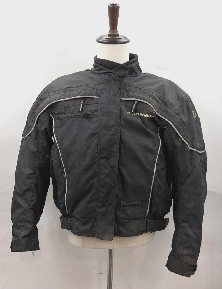 Fieldsheer Motorcycle Jacket Mens XL Black Padded Riding Performance Full Zip Fieldsheer Motorcycle Jacket Mens XL Black Padded Riding Performance Full Zip