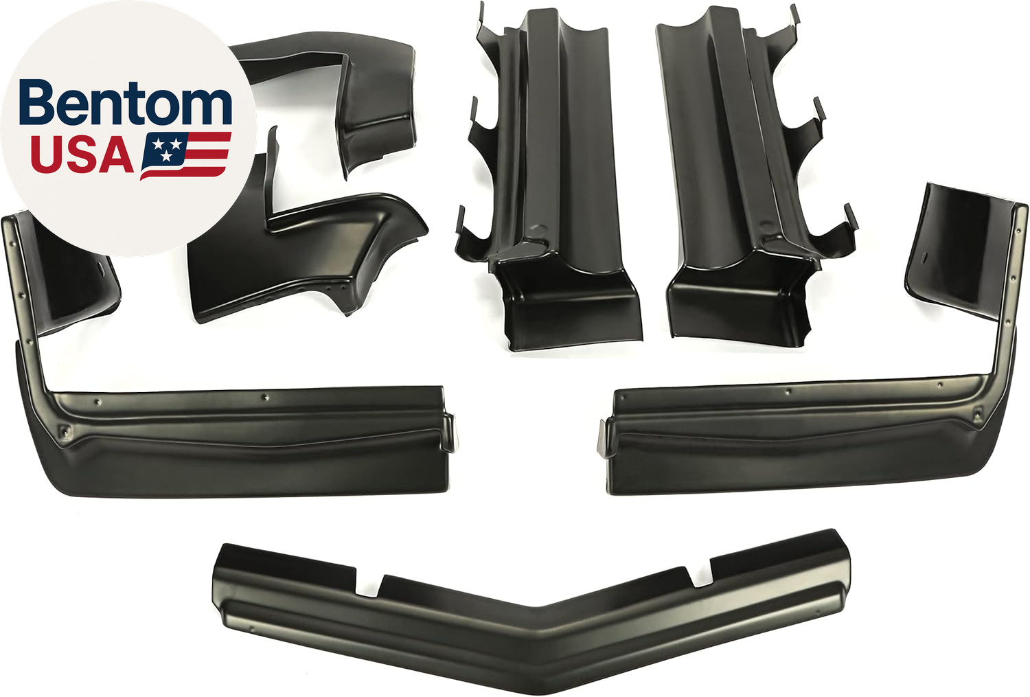 ‎ Front & Rear Bumper Fillers Cover Vehicle Set Compatible with 1979-1985 Buick