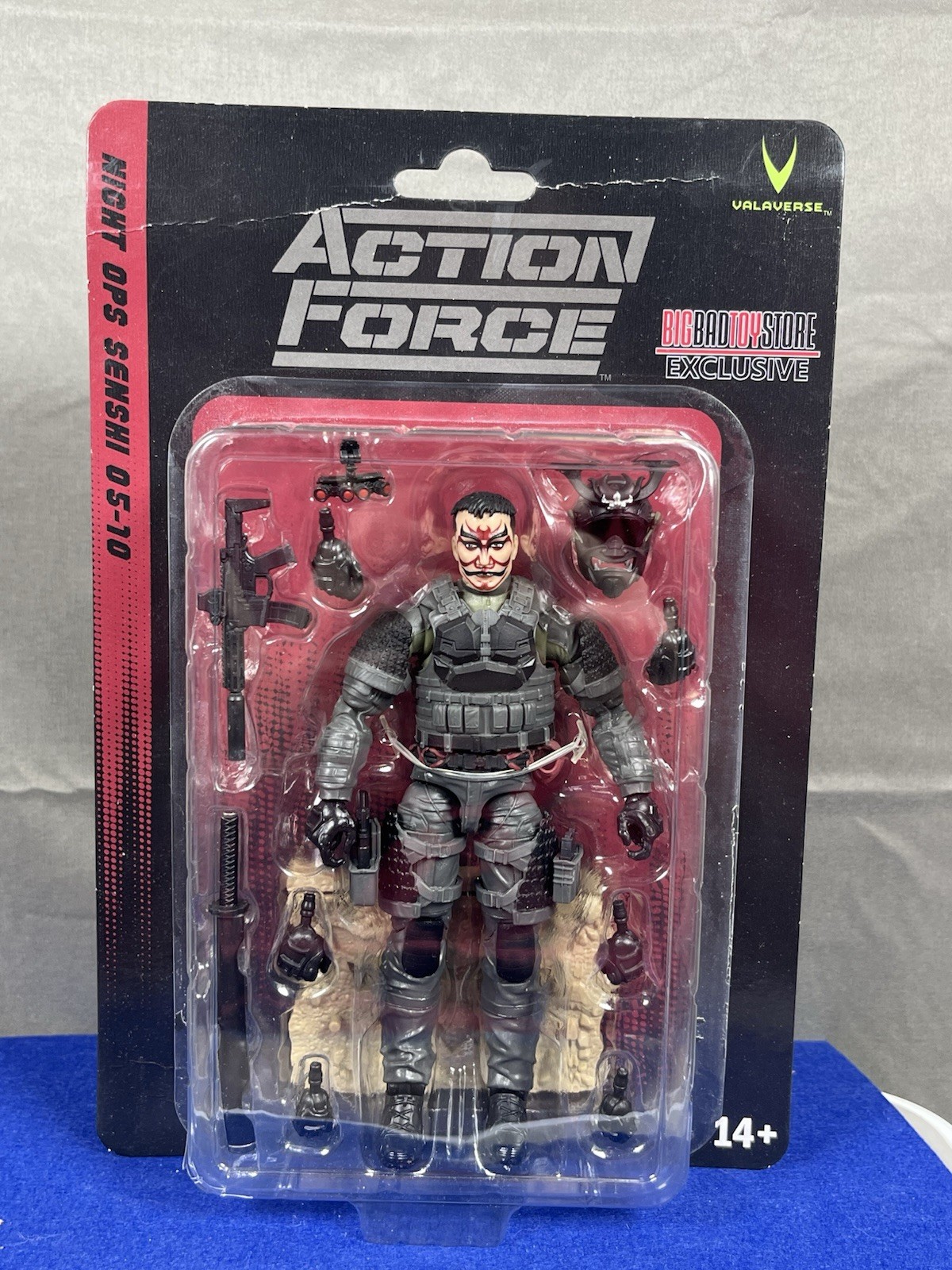Valaverse Action Force Night Ops Senshi Action Figure BBTS Exclusive 05-10 NIB