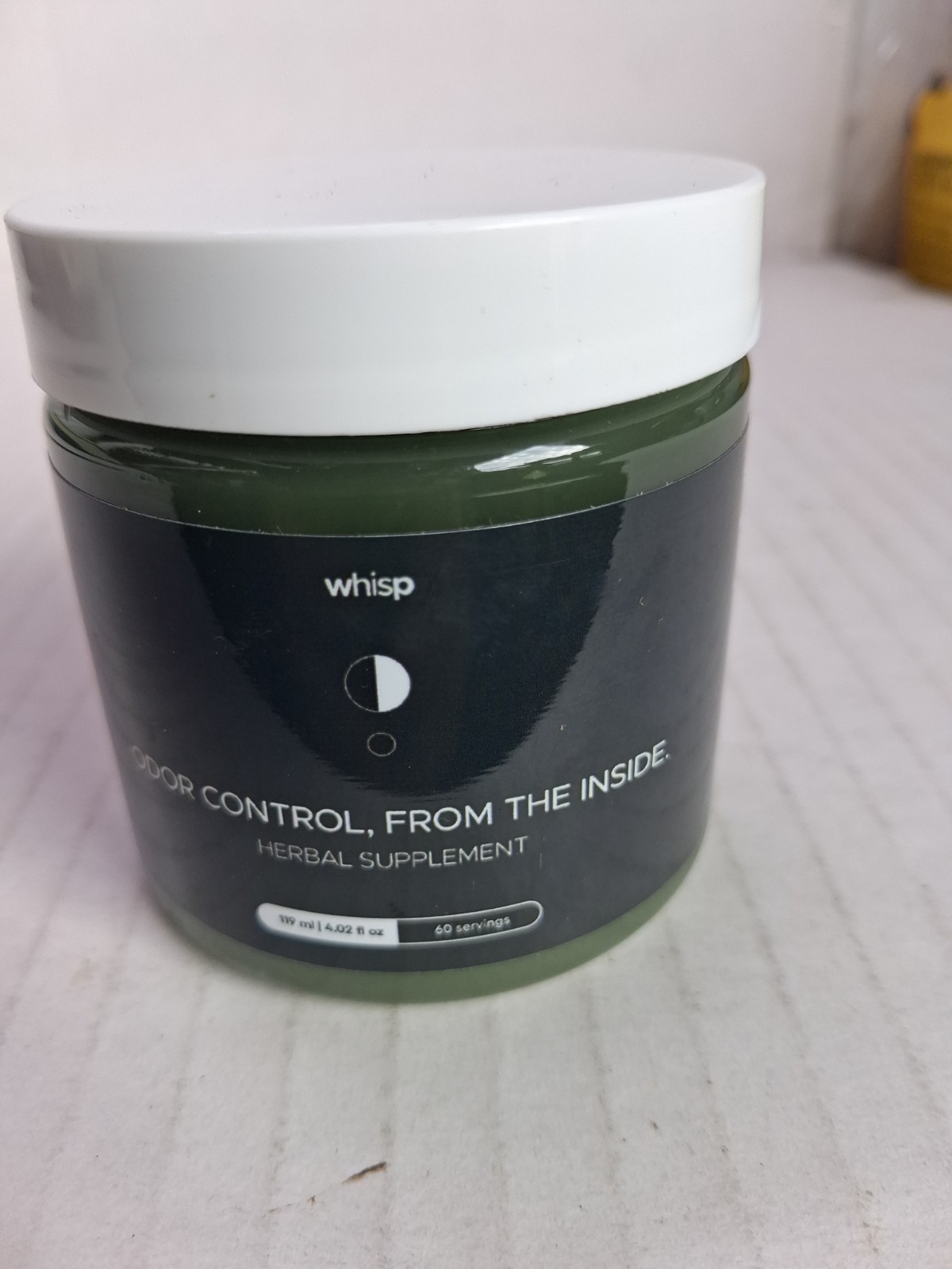 Whisp Odor Control From the Inside Herbal Supplement 4.02 Oz