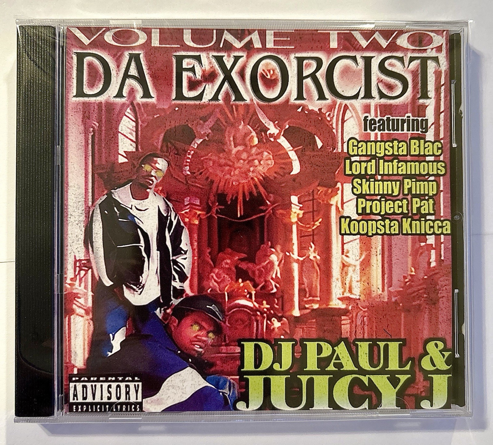 Three 6 Mafia Early Dj Paul And juicy J Exorcist Cd Three 6 Mafia Early Dj Paul And juicy J Exorcist Cd