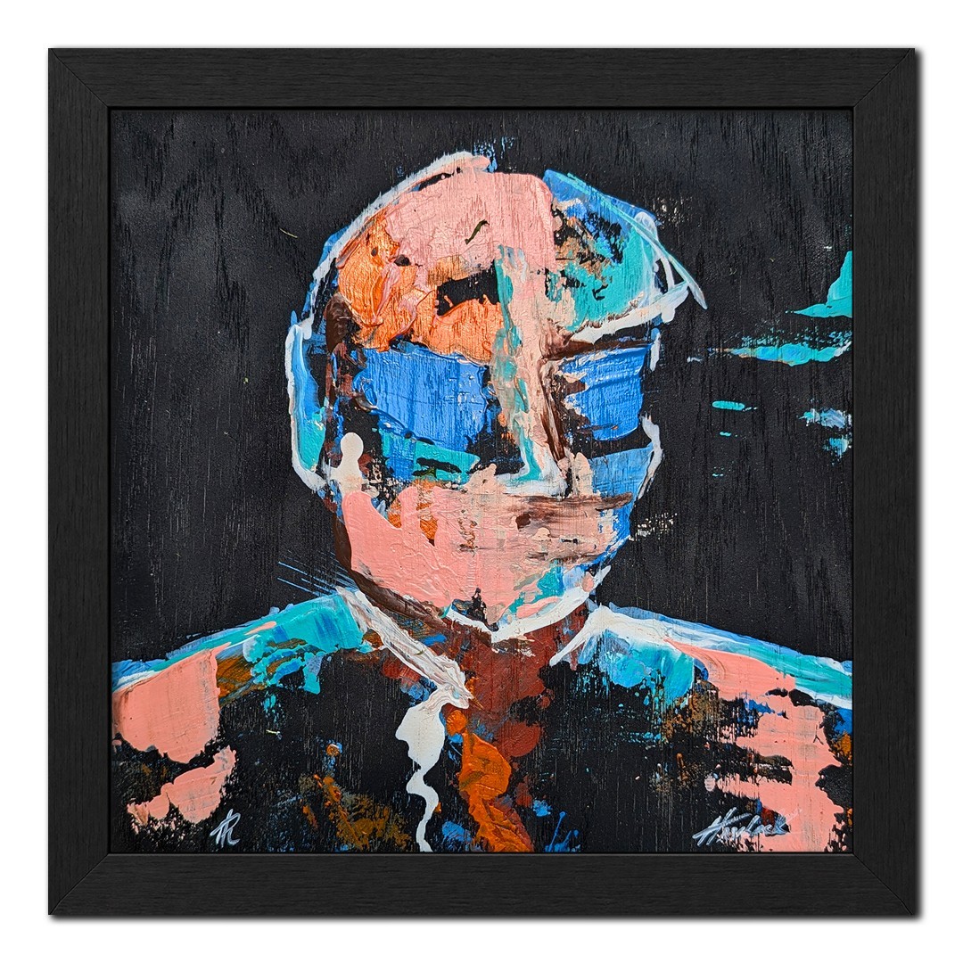 Nox Knows Everything, Original Painting Modern Abstract, Under Pressure, HAVLOCK