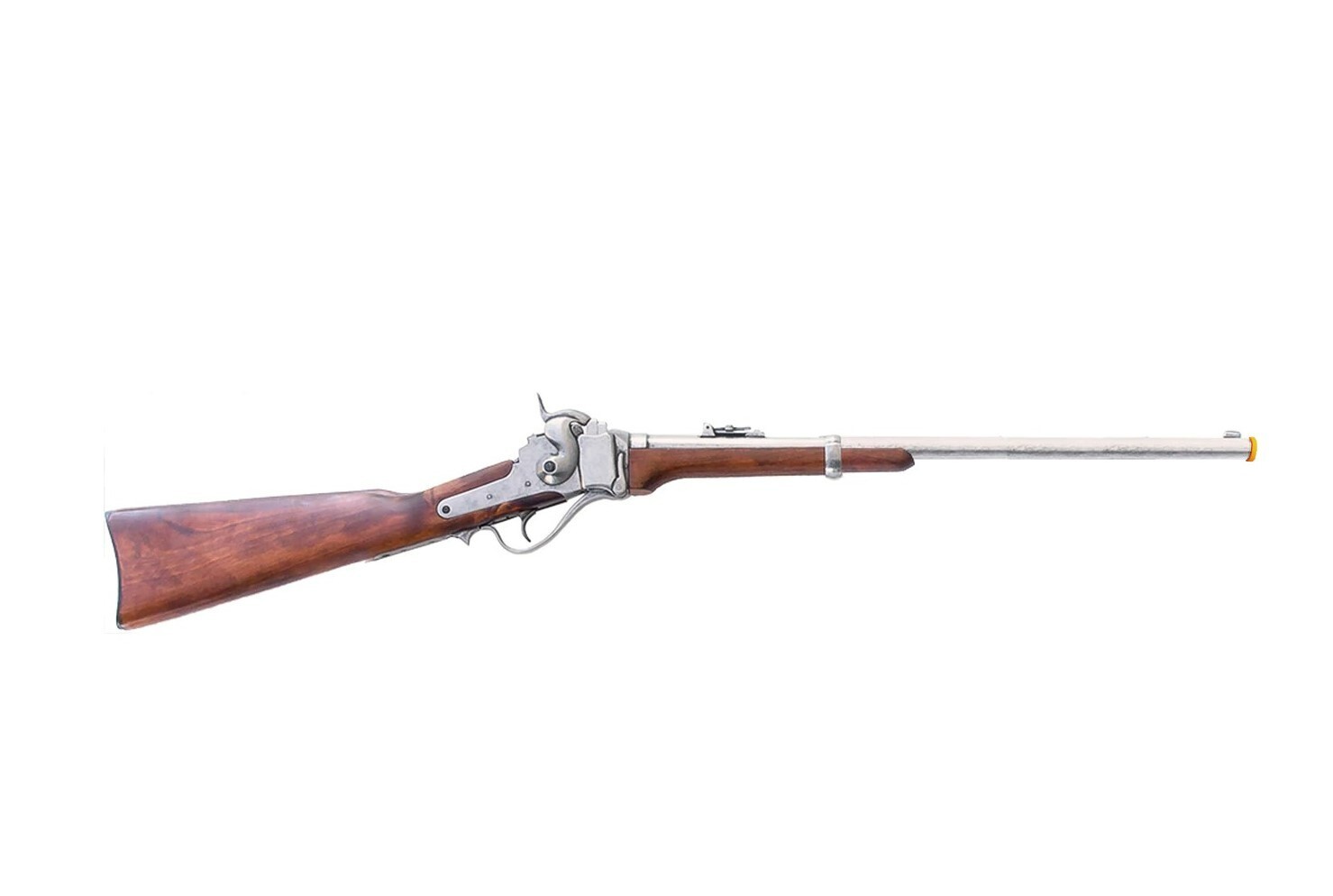 Denix Civil War 1859 Sharps Carbine Non-Firing LARP Rifle Replica In Grey Finish