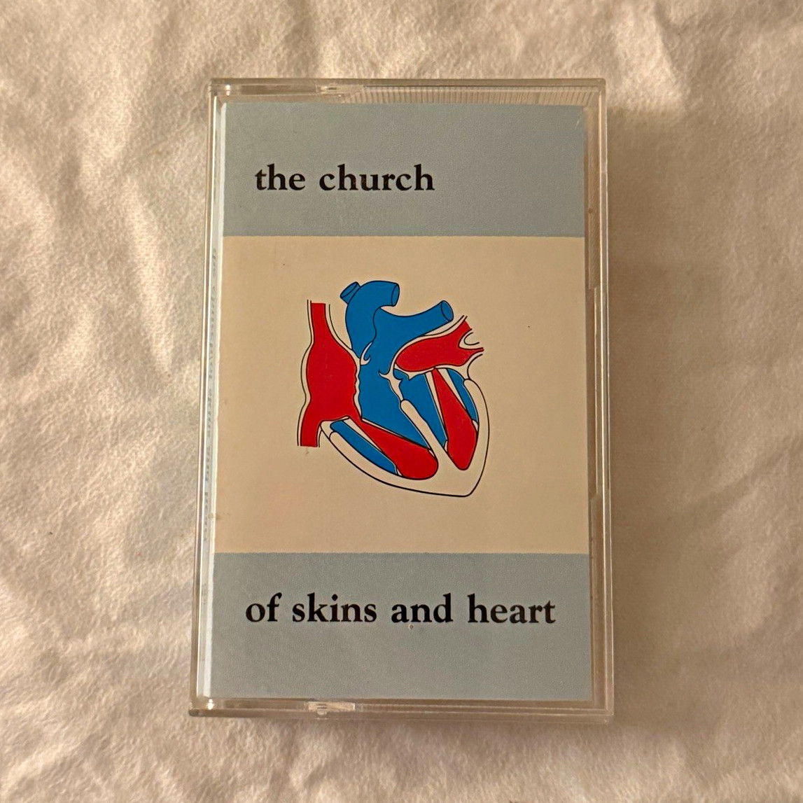 The Church Of Skins and Heart Album Cassette 1981 Arista AC 8563 Clear The Church Of Skins and Heart Album Cassette 1981 Arista AC 8563 Clear