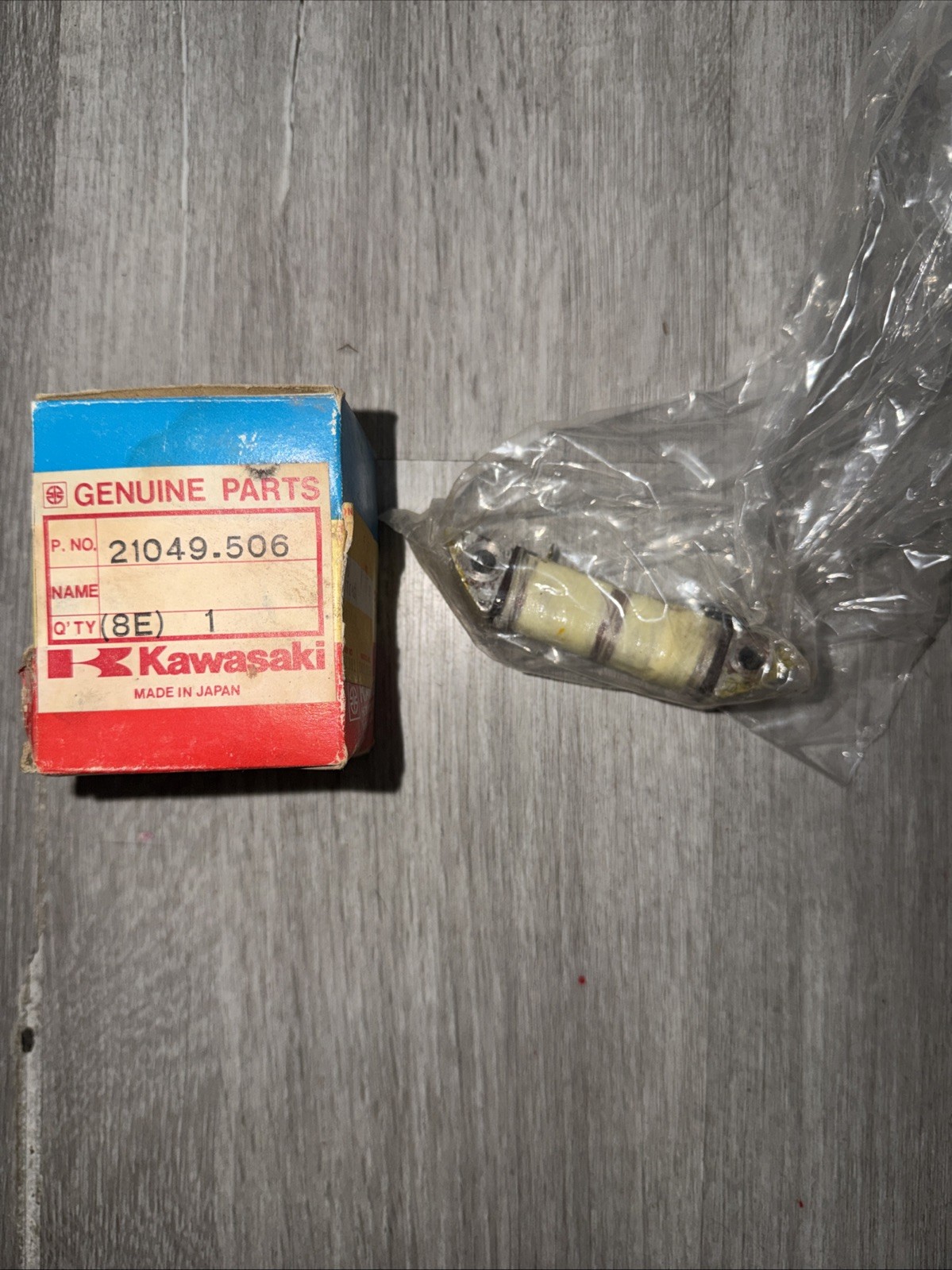NOS KAWASAKI 1976-1981 JS400 EXCITING COIL 21049-506