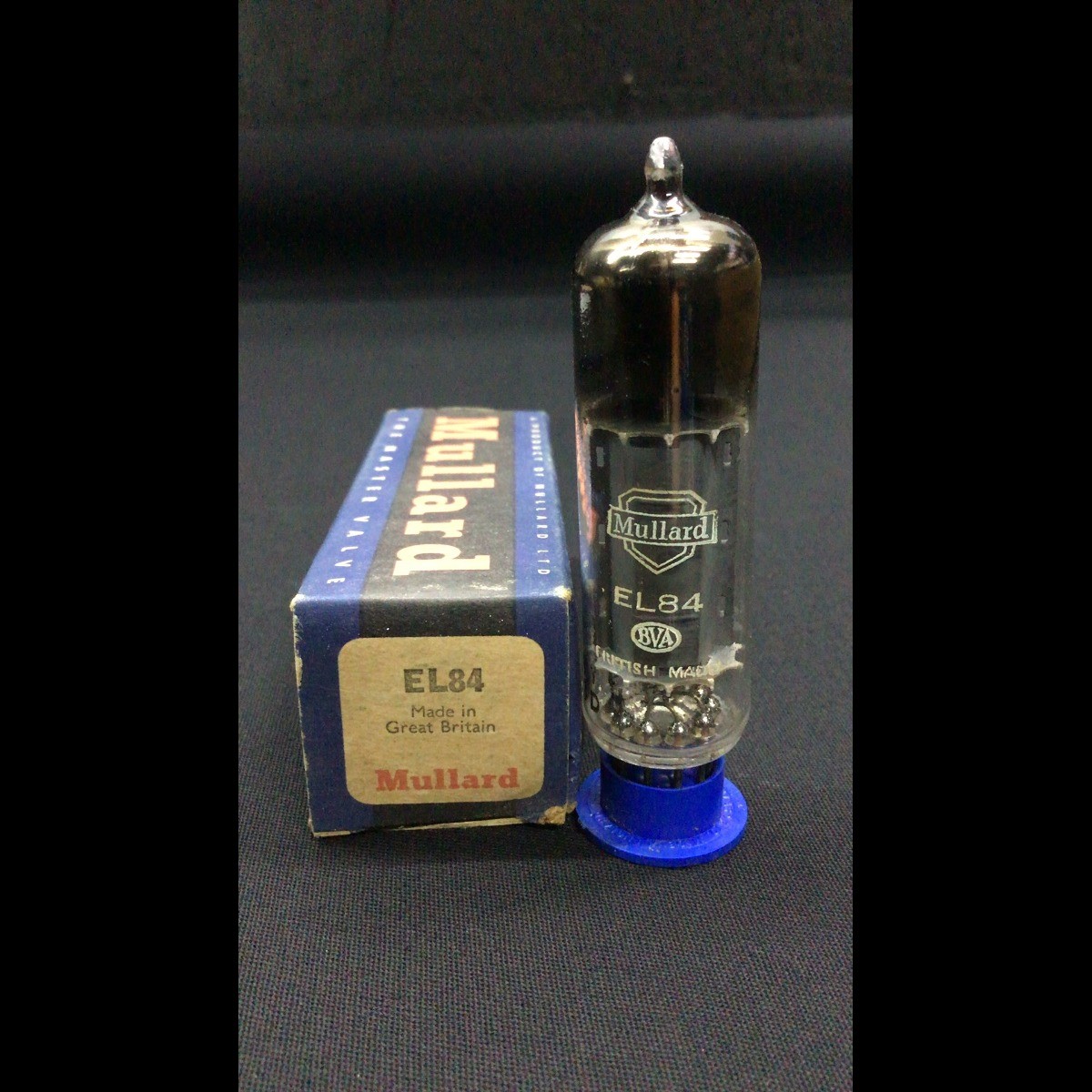 Mullard 6BQ5 EL84 Shield Logo D Get GT Britain Amp  Power VACUUM TUBE 8.1058