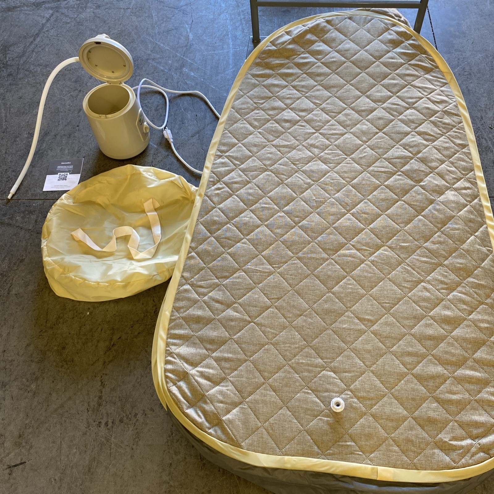 Homedics Saunazen Portable Steam Sauna Model SP-SN300 Homedics Saunazen Portable Steam Sauna Model SP-SN300